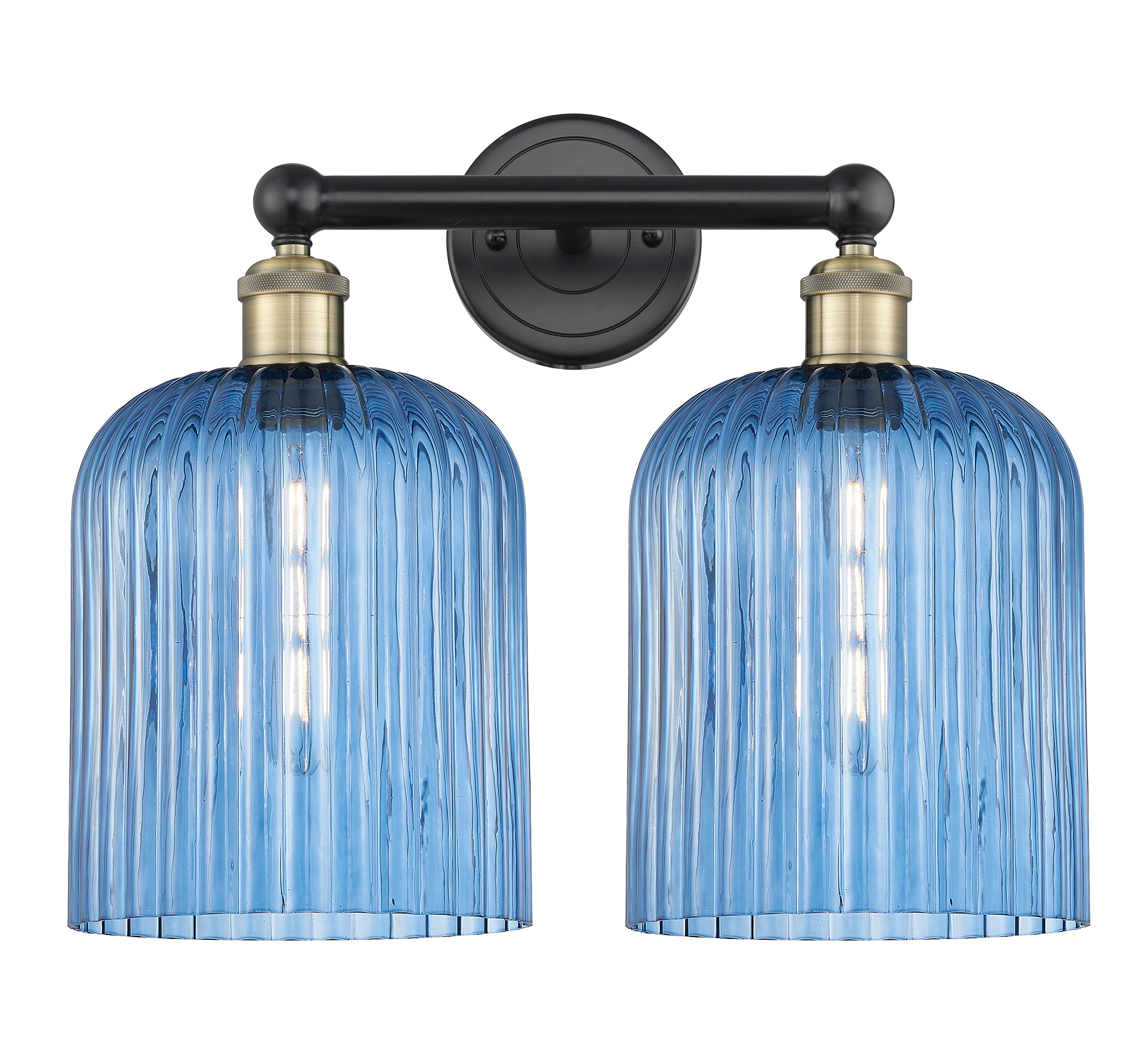 Edison Bath Vanity Light Cast Brass 14 Inch