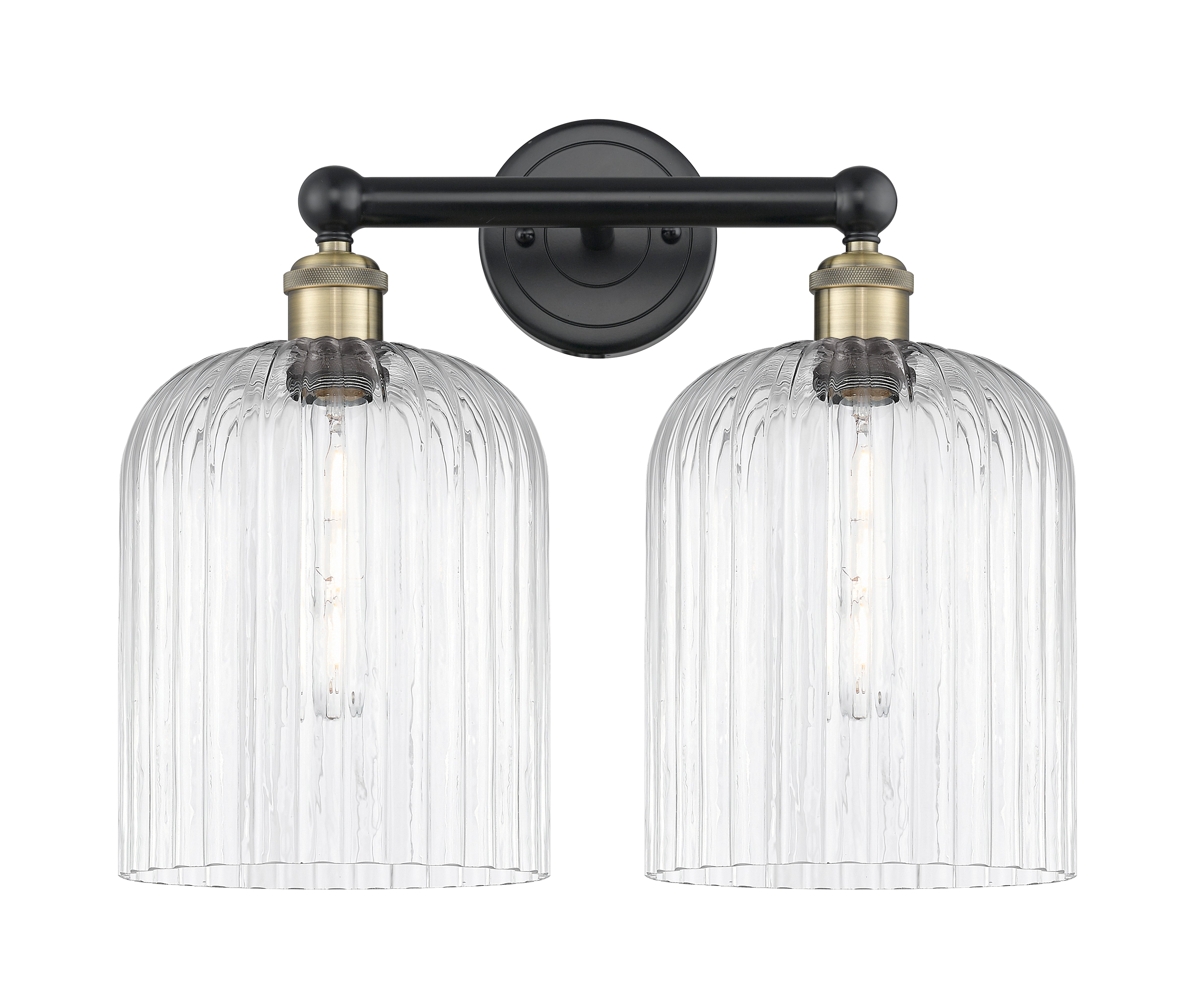 Edison Bath Vanity Light Cast Brass 14 Inch