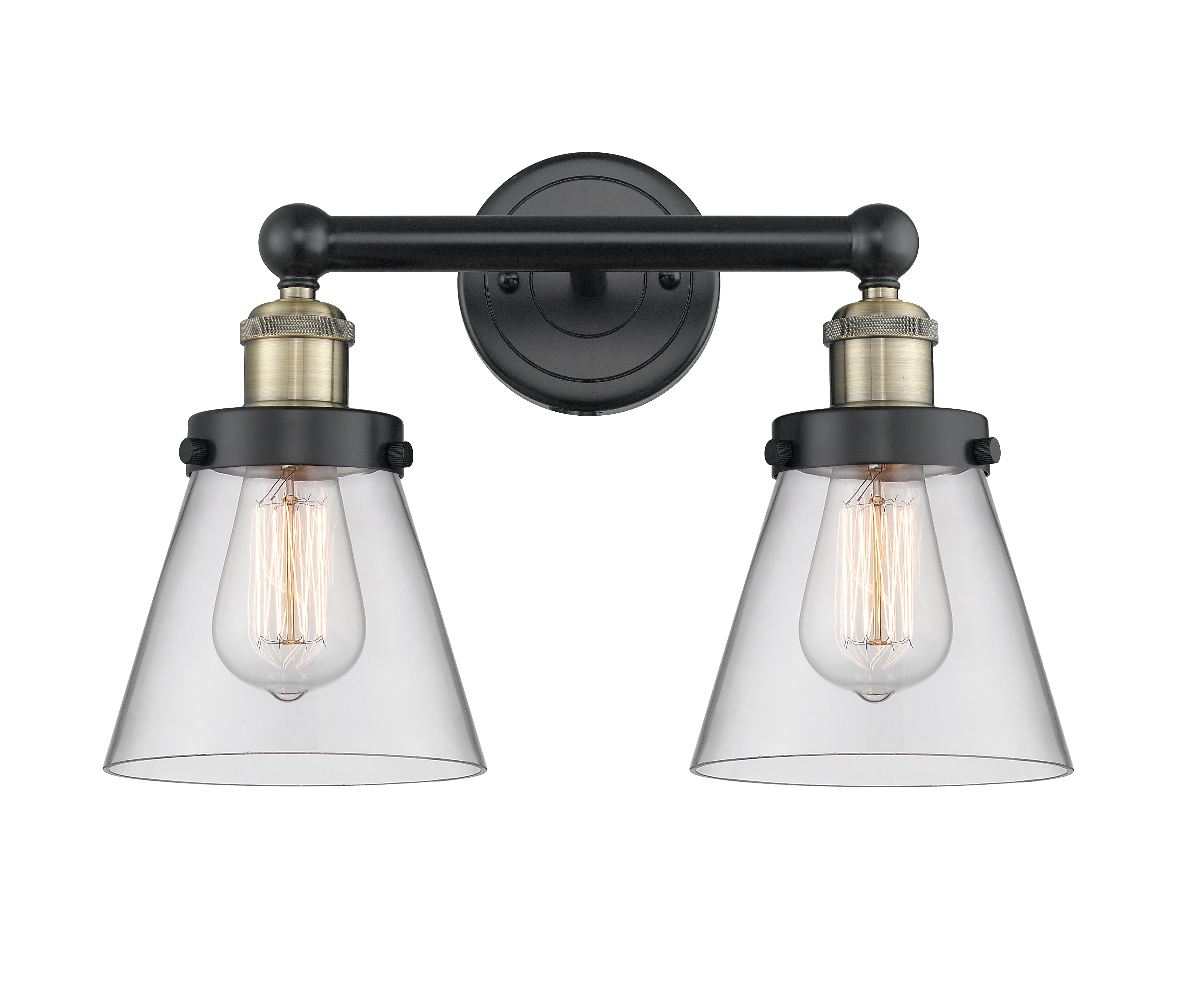 Edison Bath Vanity Light Cast Brass Finish