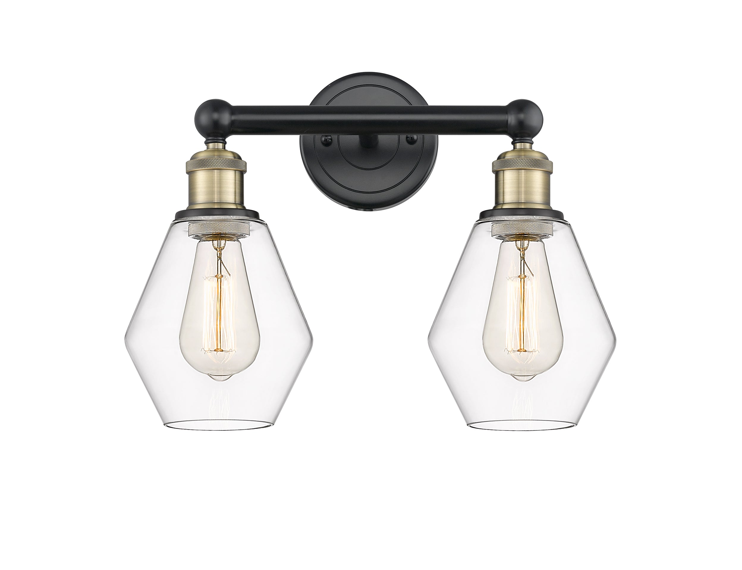 Edison Bath Vanity Light Cast Brass Finish