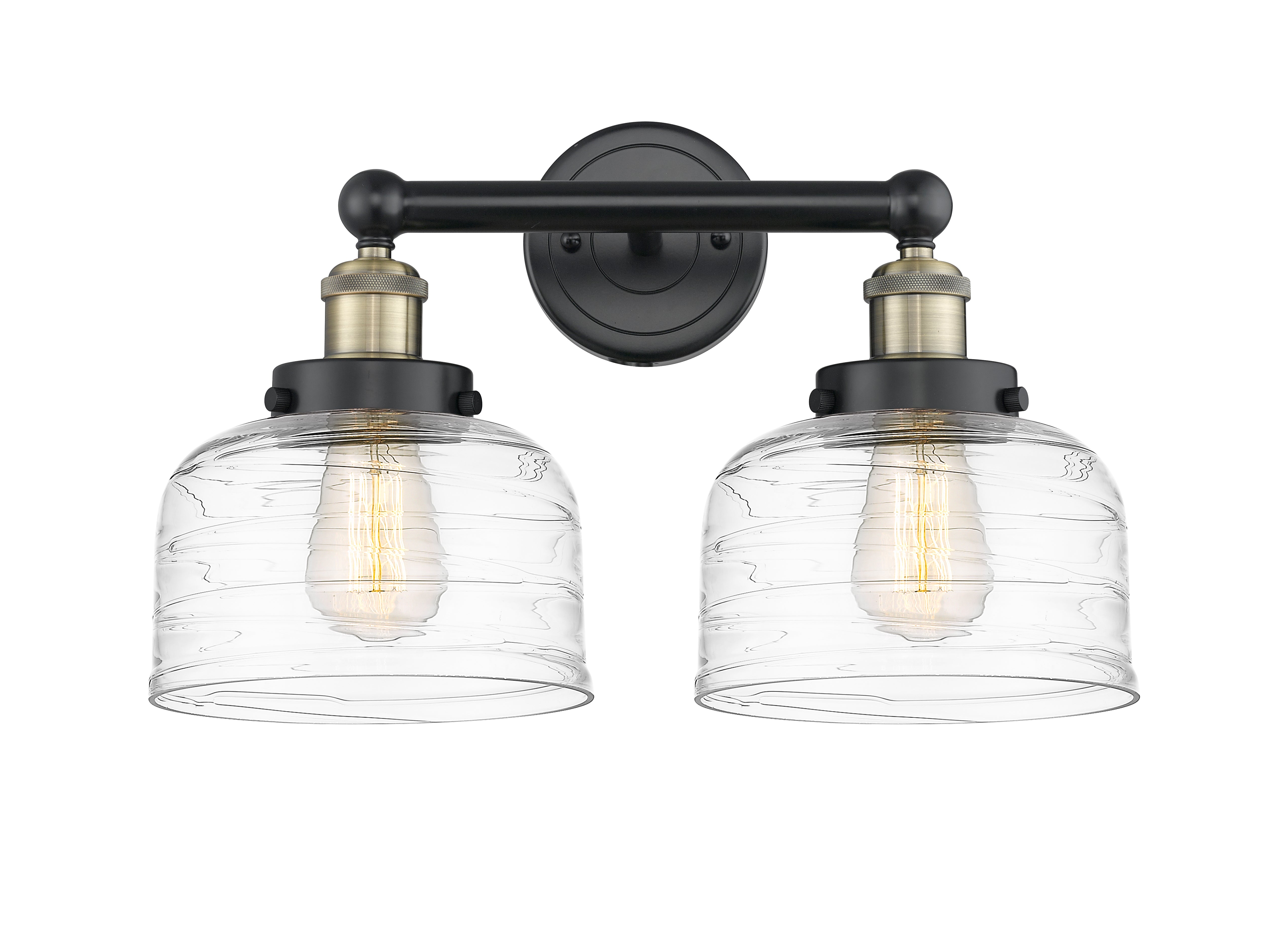 Edison Bath Vanity Light Cast Brass 11"