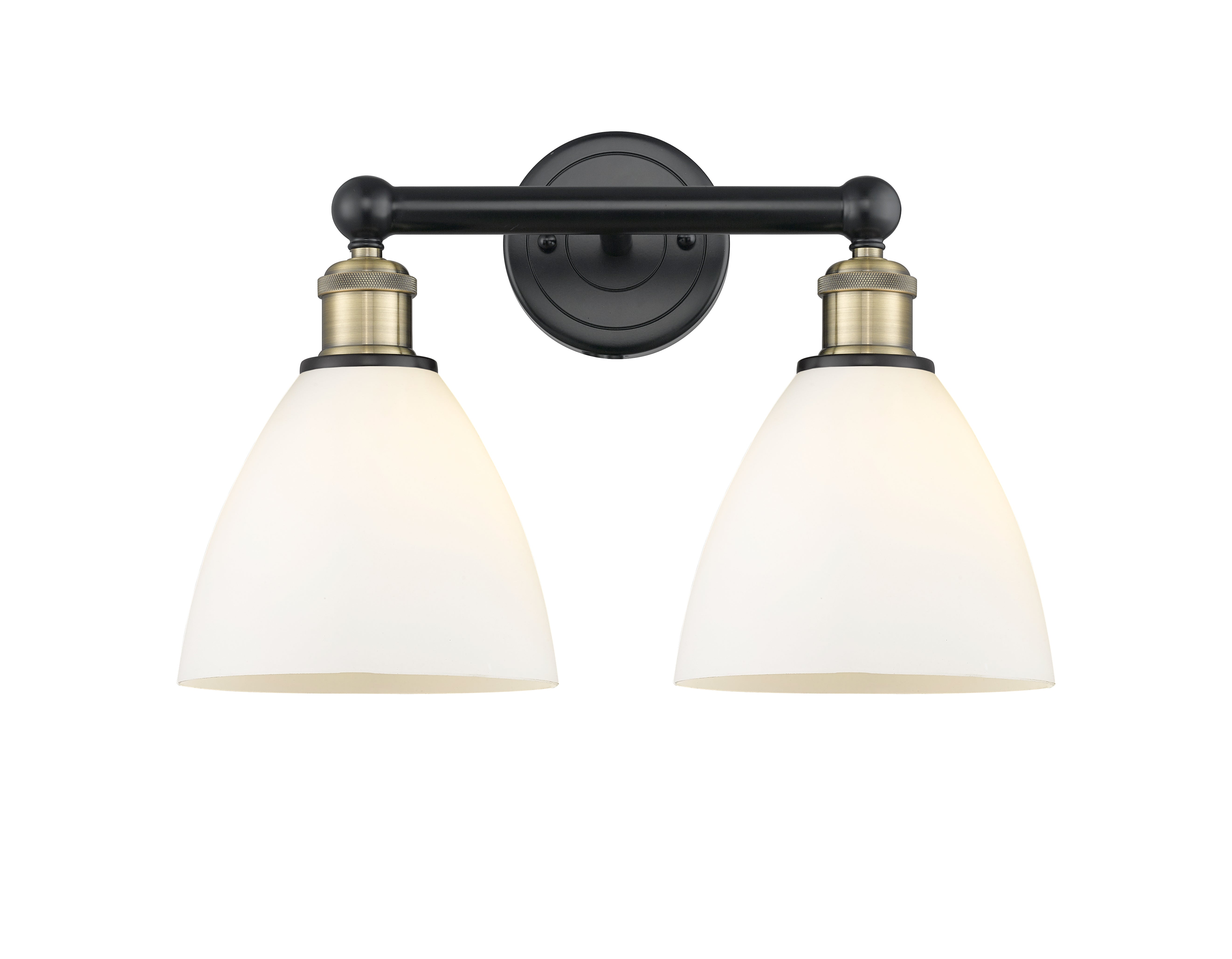 Edison Bath Vanity Light Steel Glass Brass