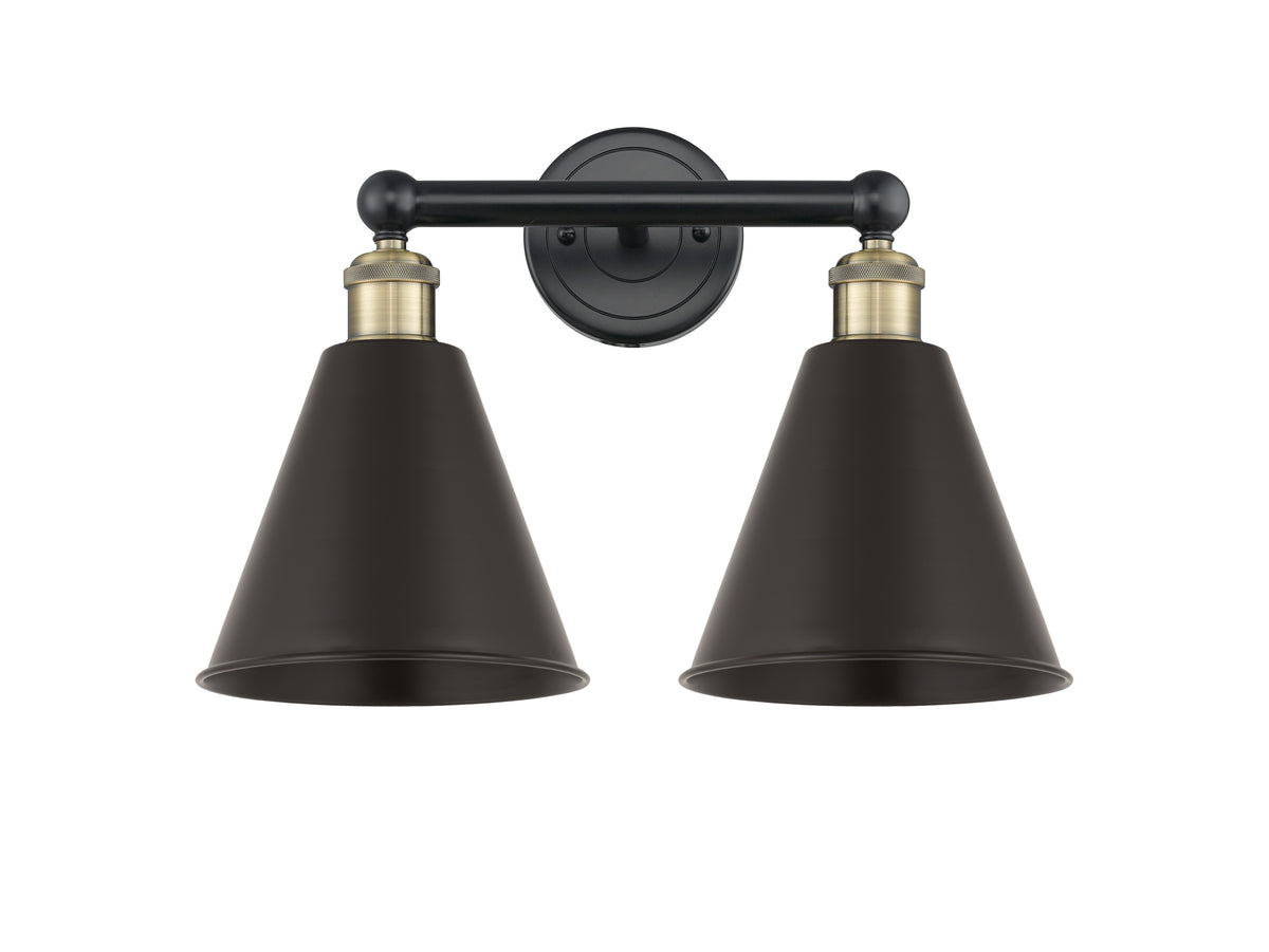Berkshire Metal 17-Inch 2-Light Bath Vanity Light
