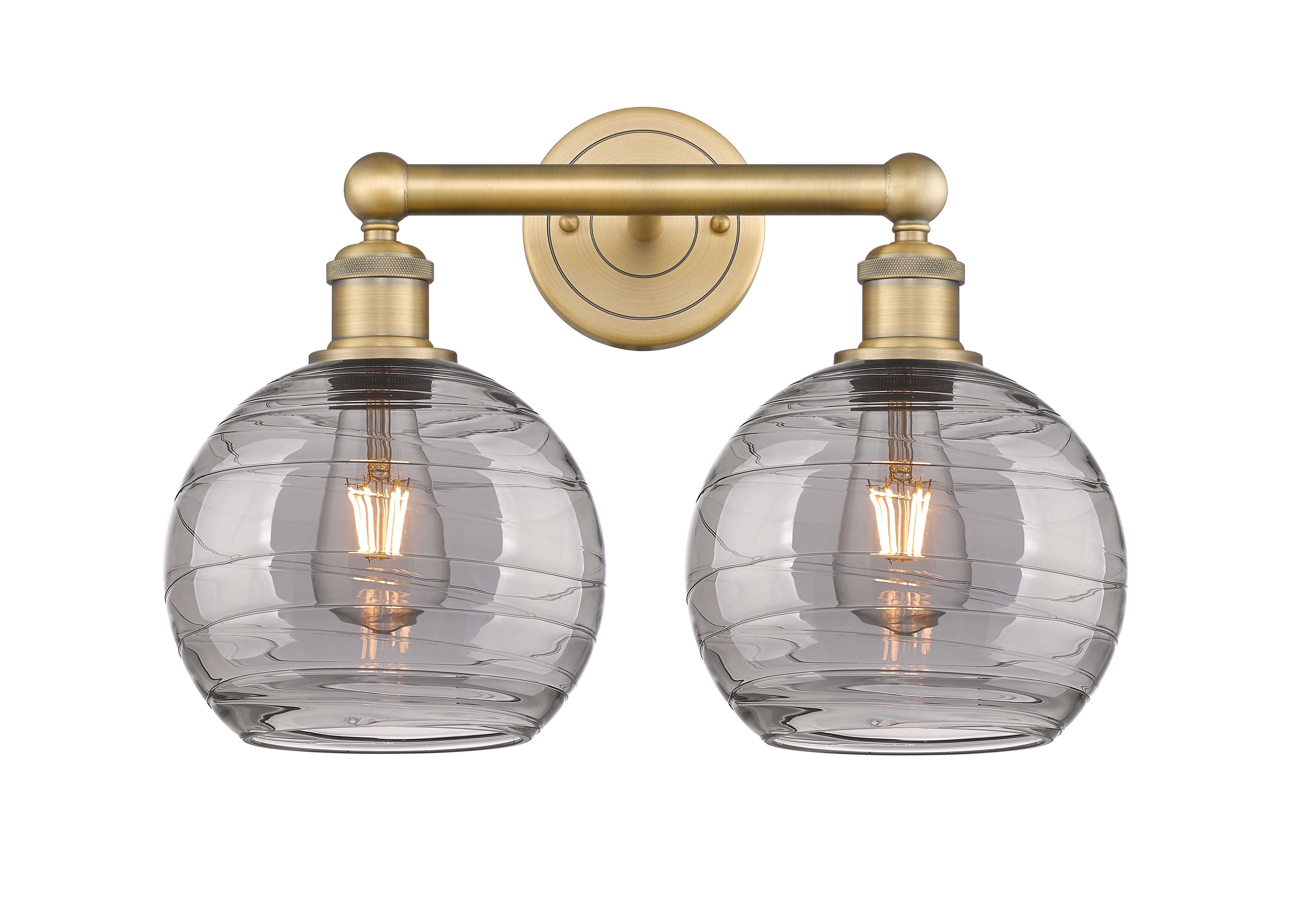 Edison Bath Vanity Light Brass Steel