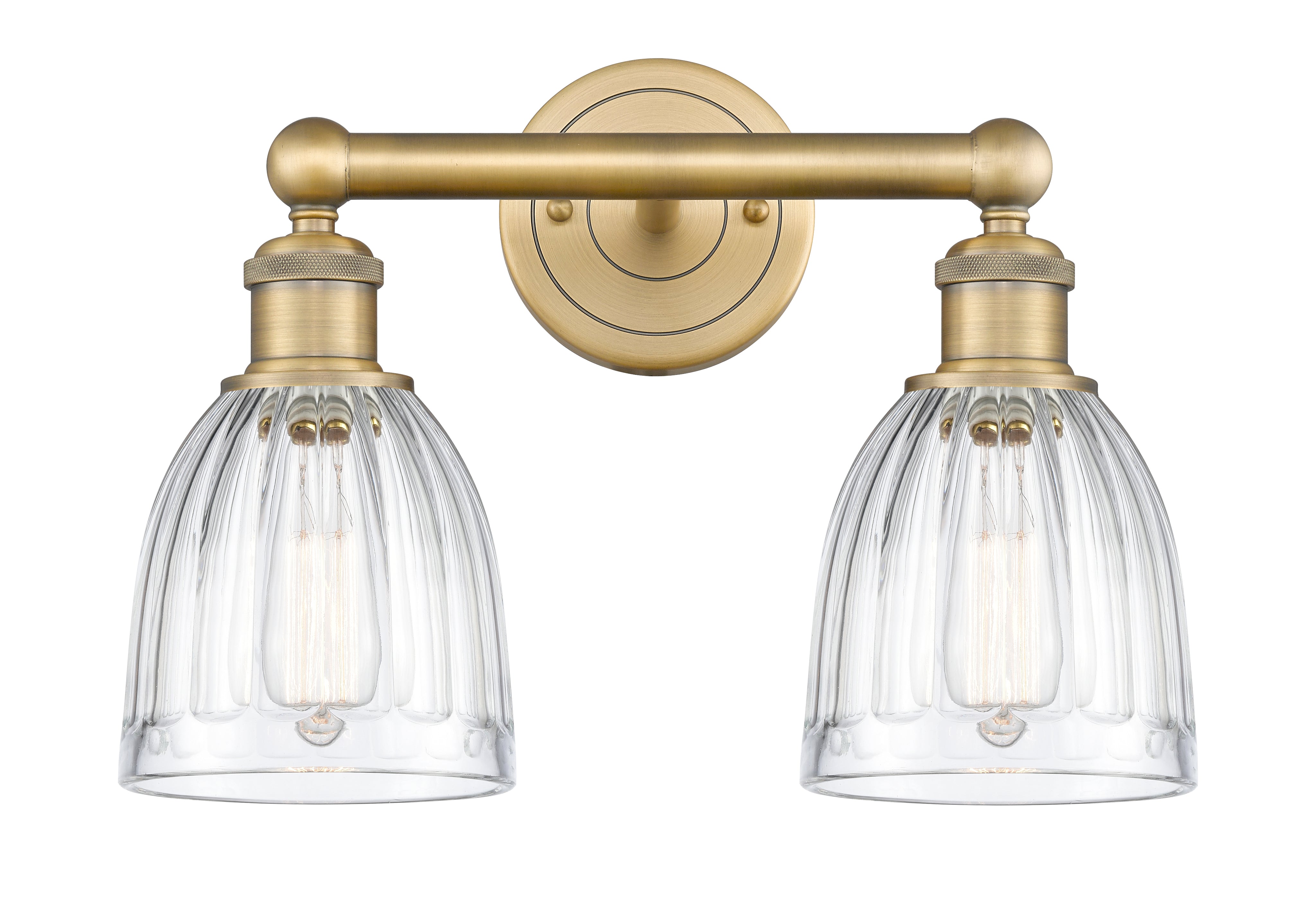 Edison Bath Vanity Light Cast Brass Finish