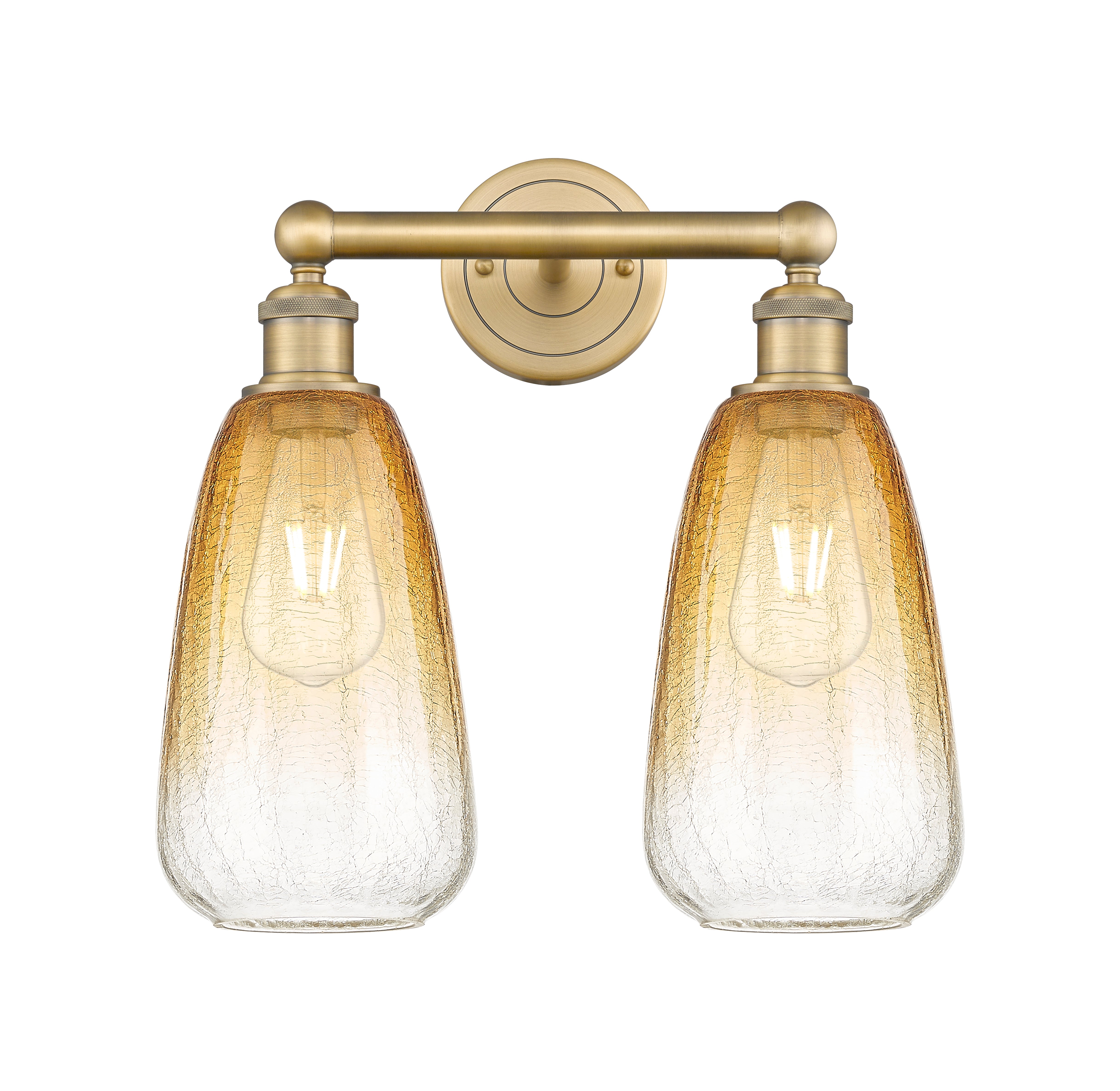 Edison Bath Vanity Light Cast Brass Finish