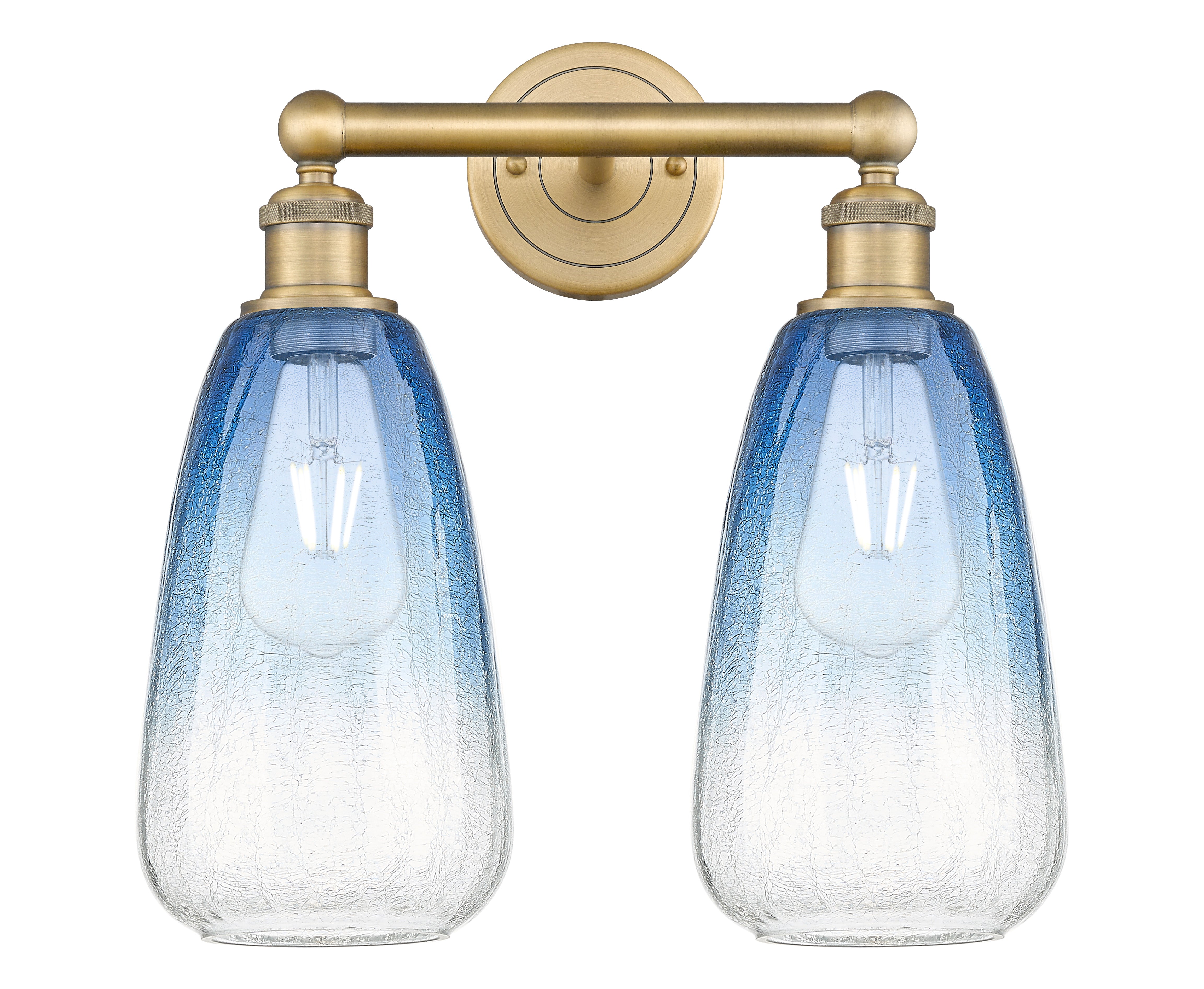 Edison Bath Vanity Light Cast Brass Finish