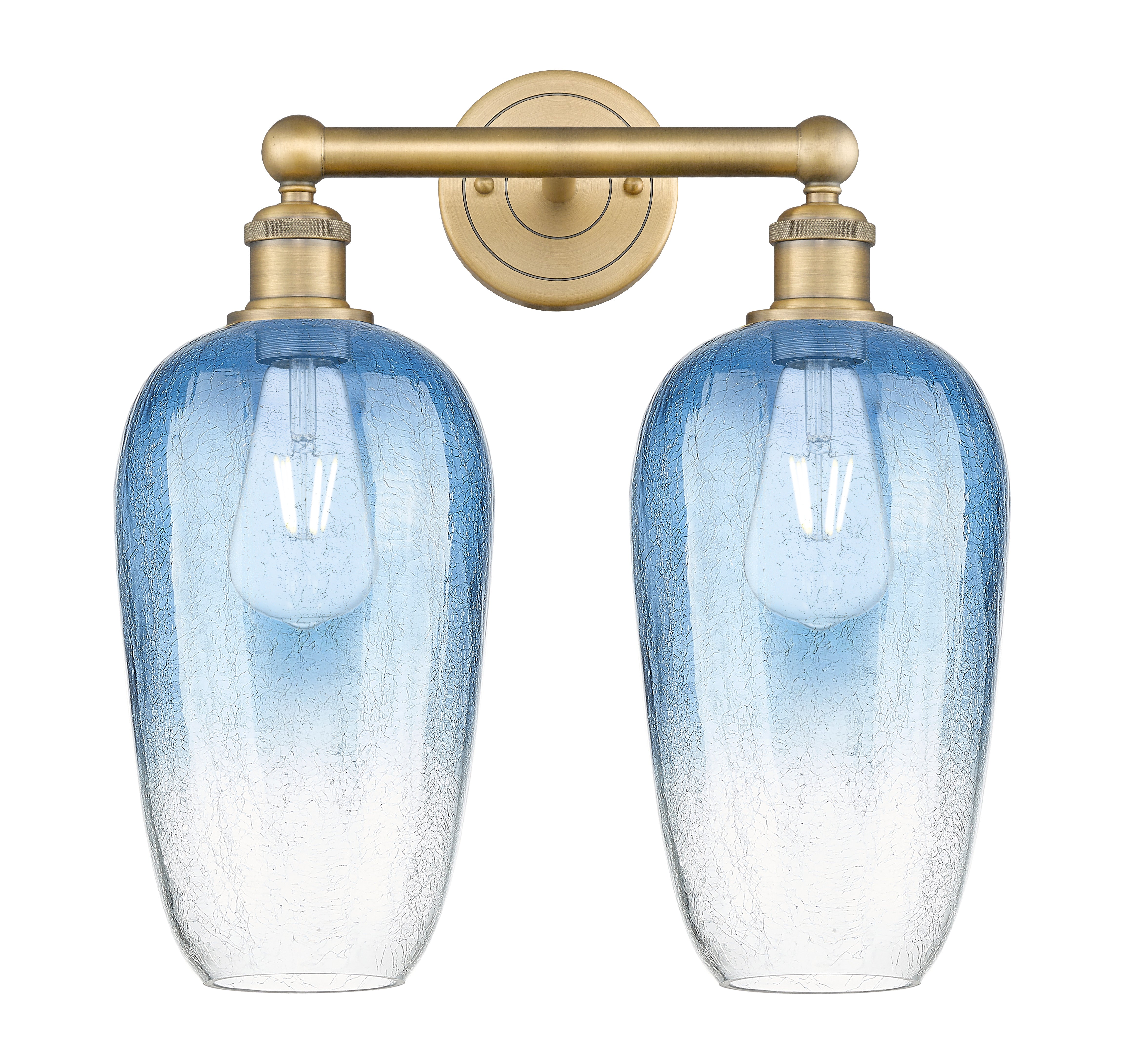 Edison Bath Vanity Light Cast Brass Finish