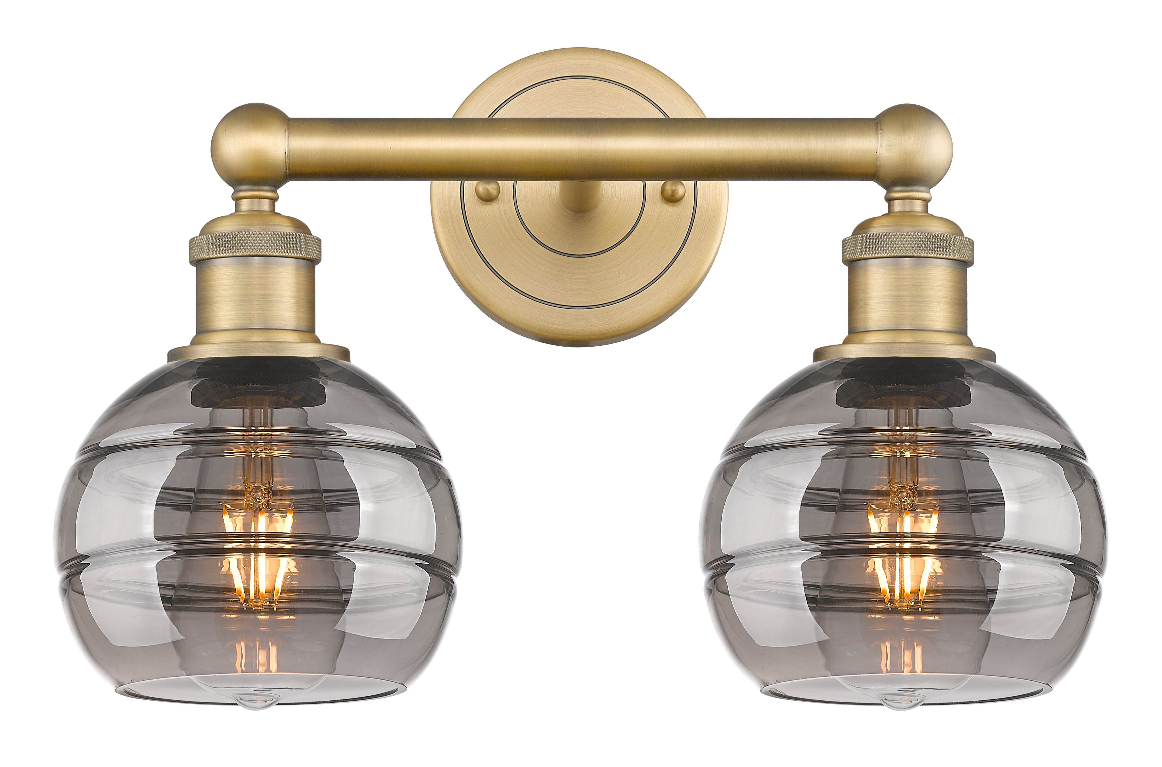 Edison Bath Vanity Light Cast Brass 11 Inch