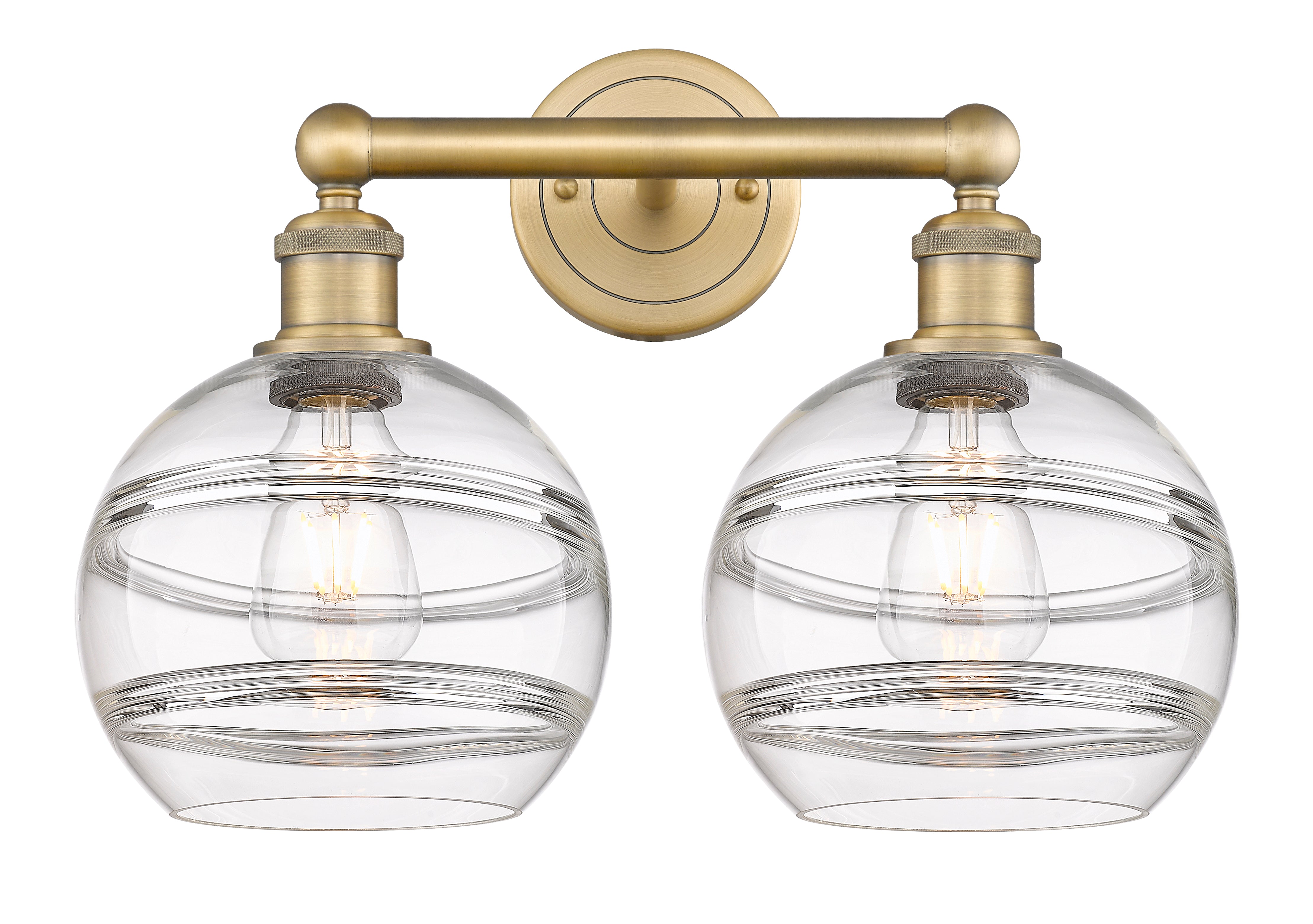 Edison Bath Vanity Light Cast Brass Finish