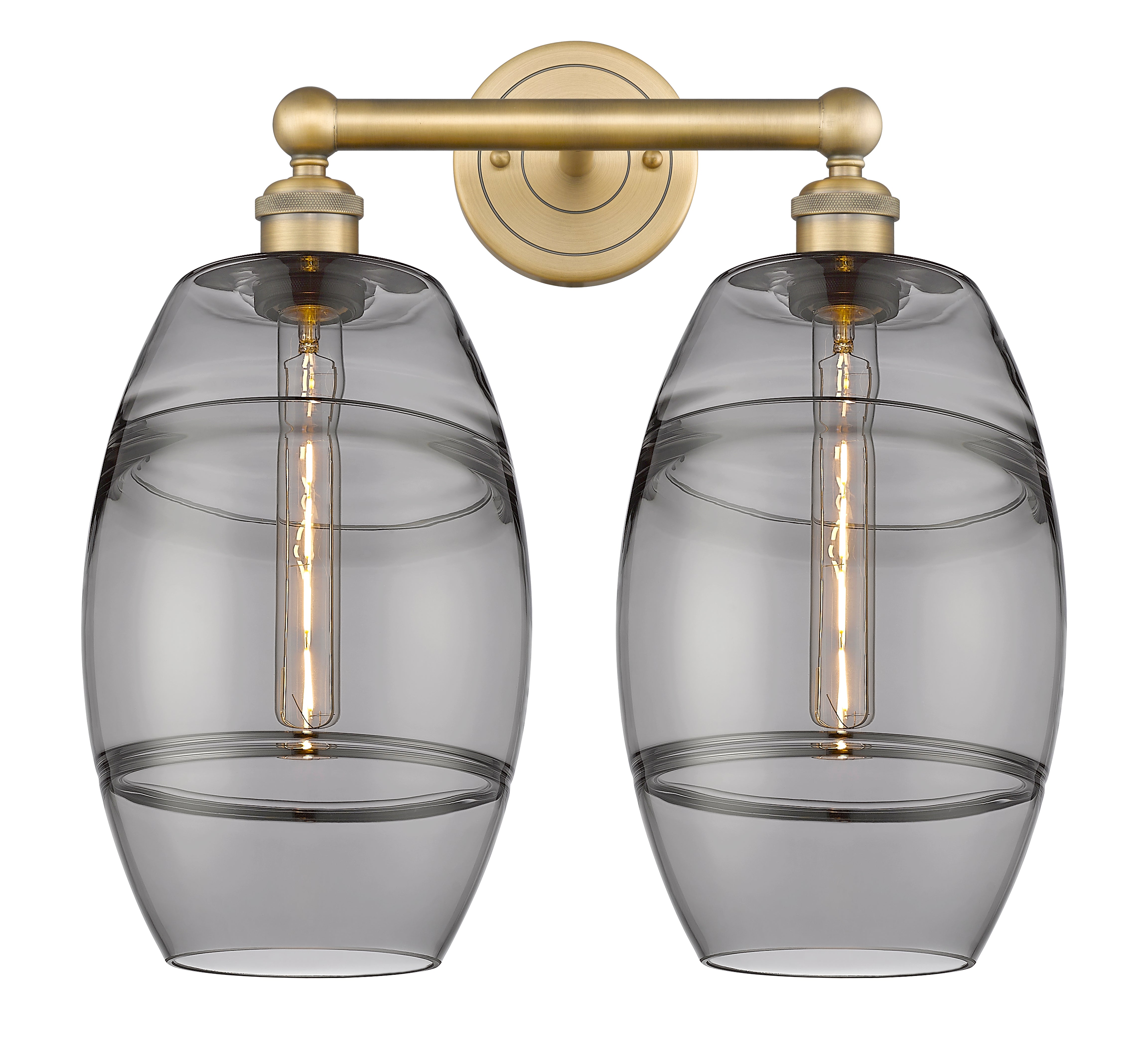 Edison Bath Vanity Light Cast Brass 14.875