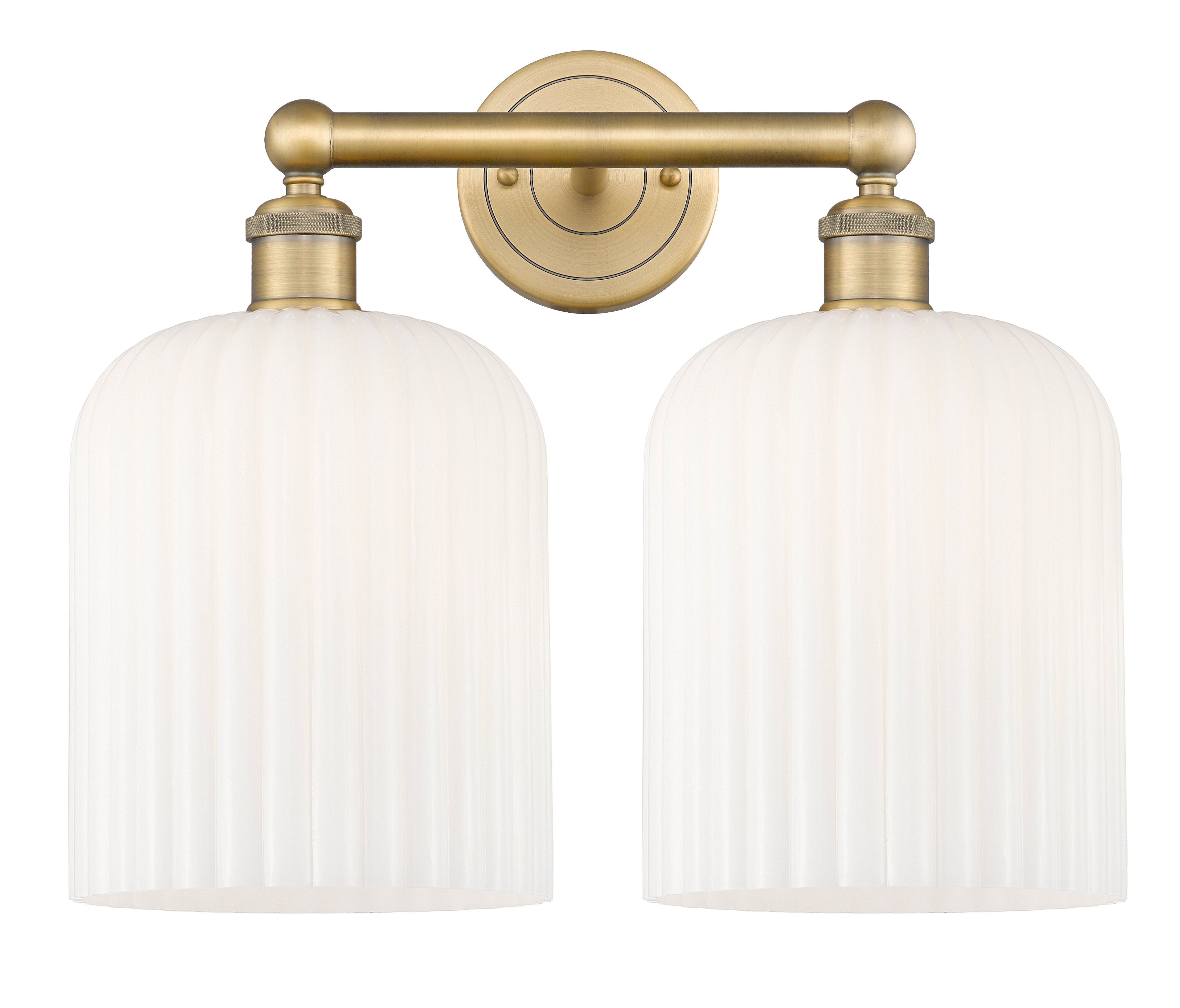 Edison Bath Vanity Light Cast Brass 14 Inch