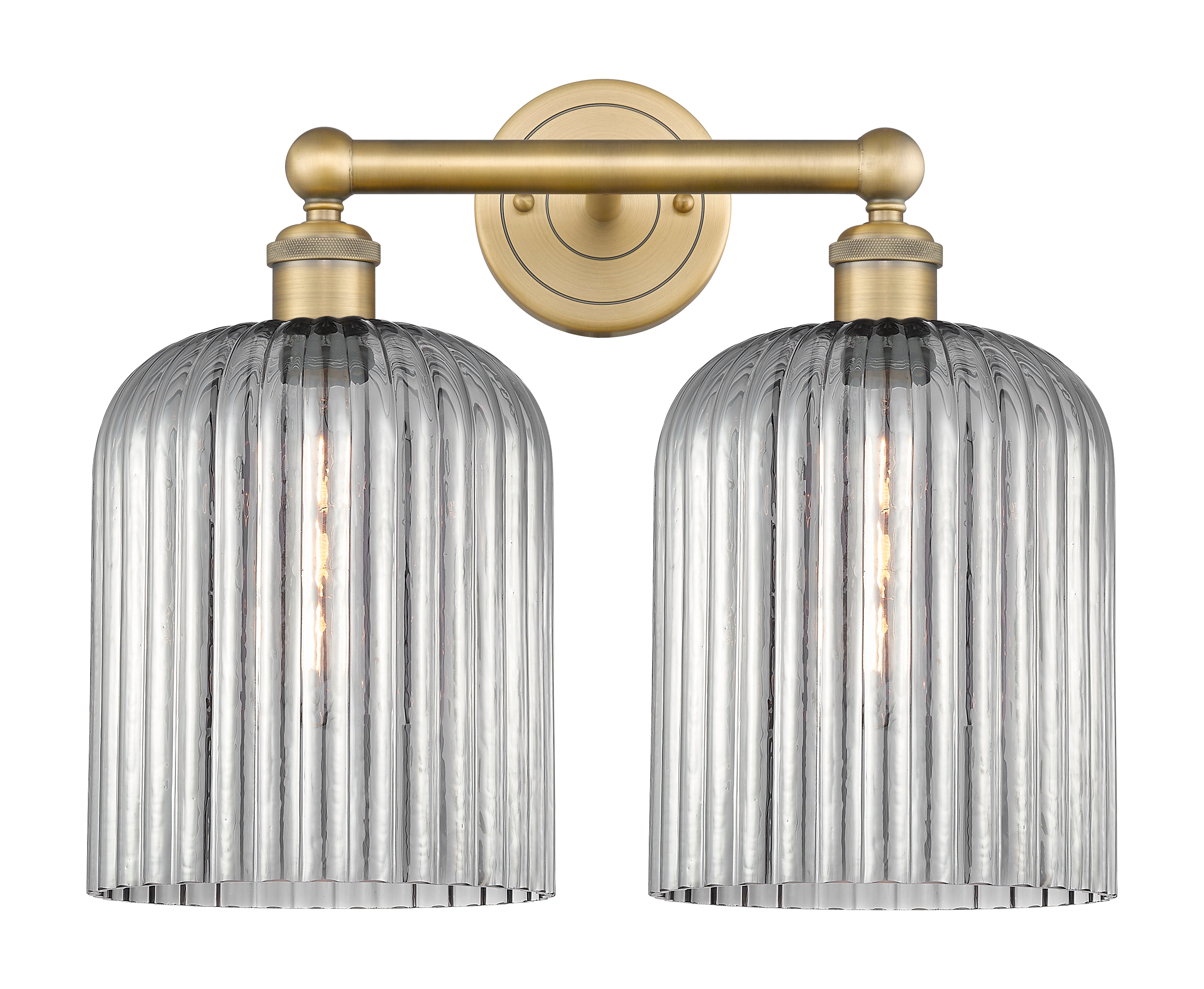 Edison Bath Vanity Light Cast Brass 14 Inch