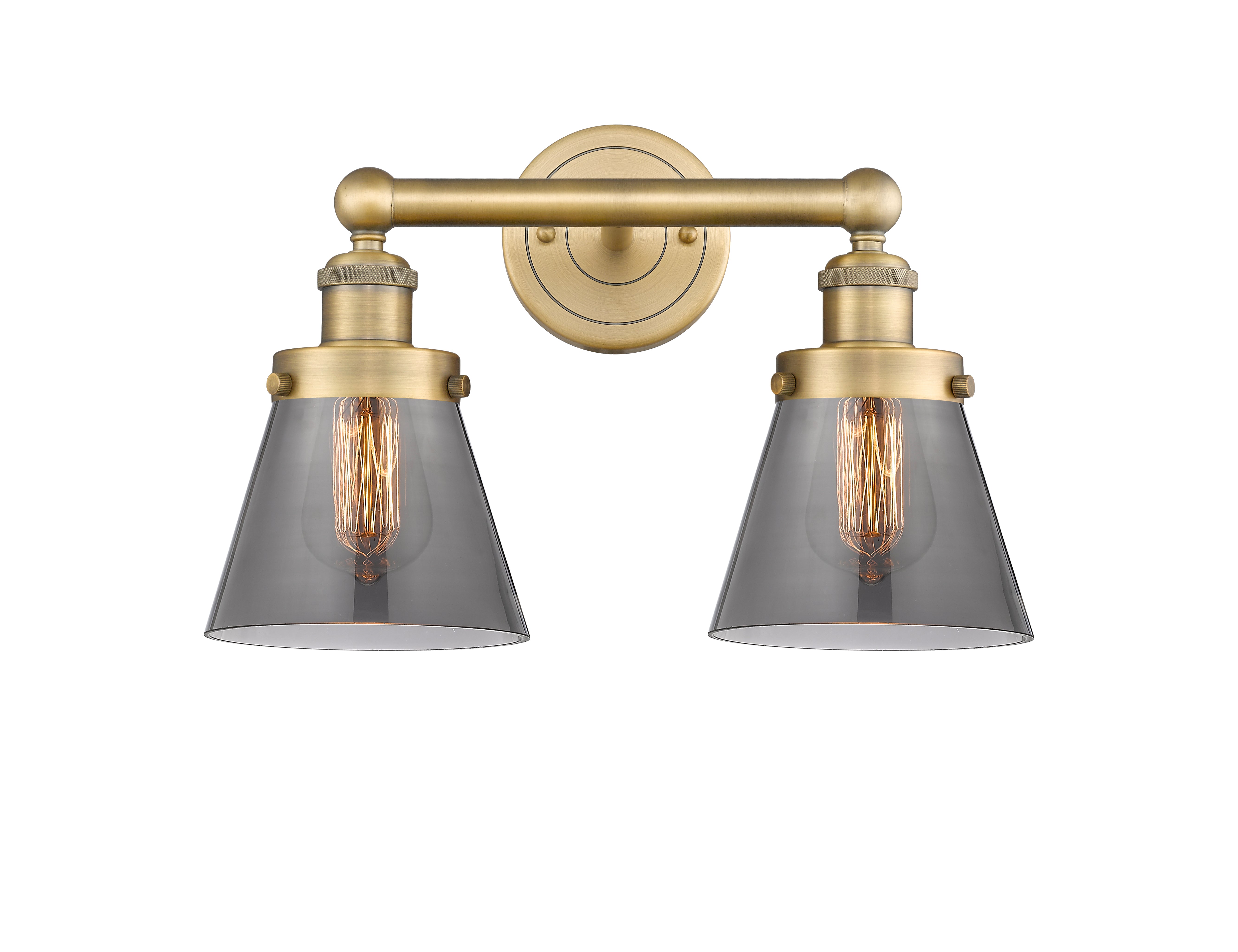 Edison Bath Vanity Light Cast Brass Finish