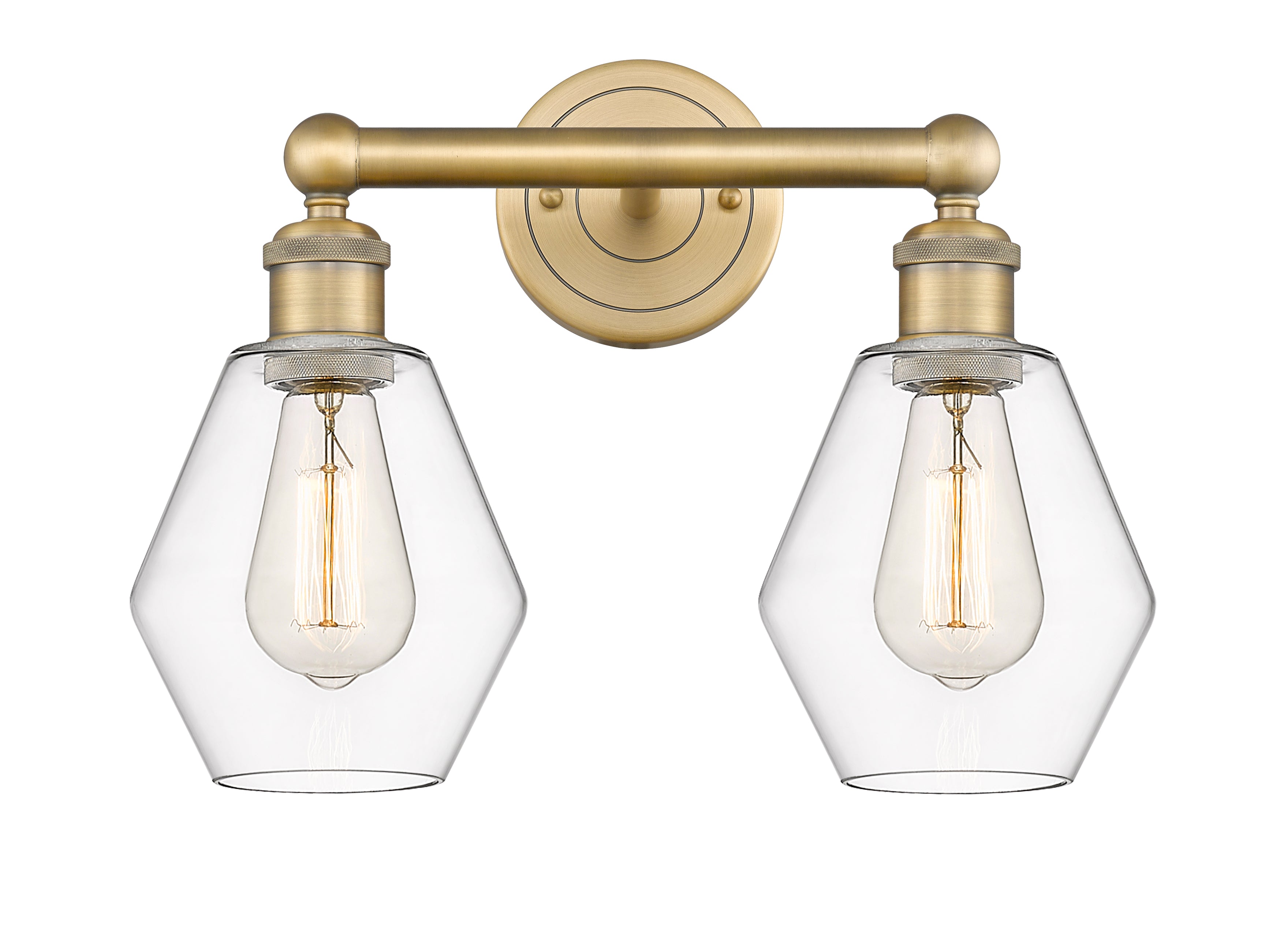 Edison Bath Vanity Light Cast Brass Finish