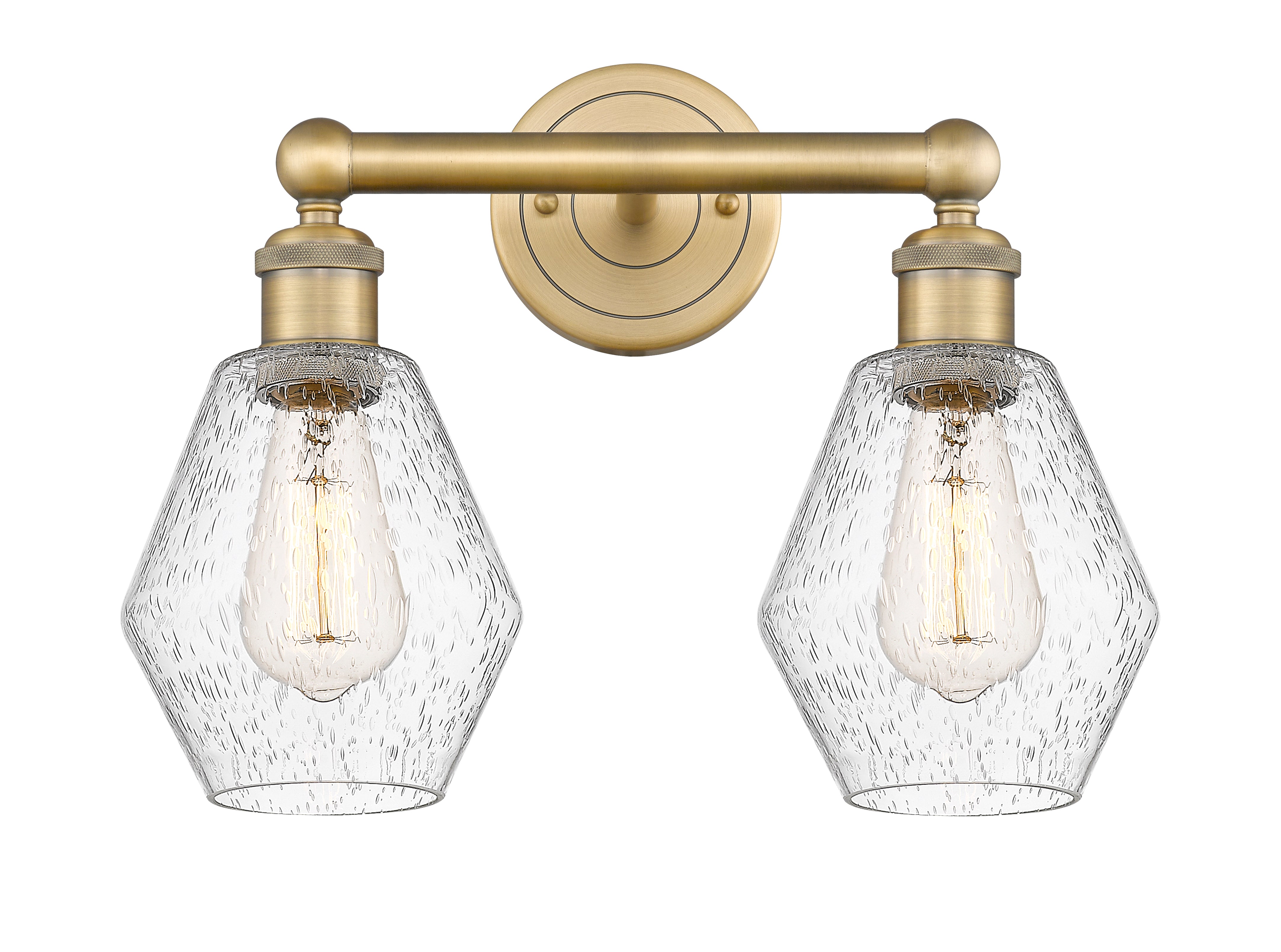 Edison Bath Vanity Light Cast Brass Finish