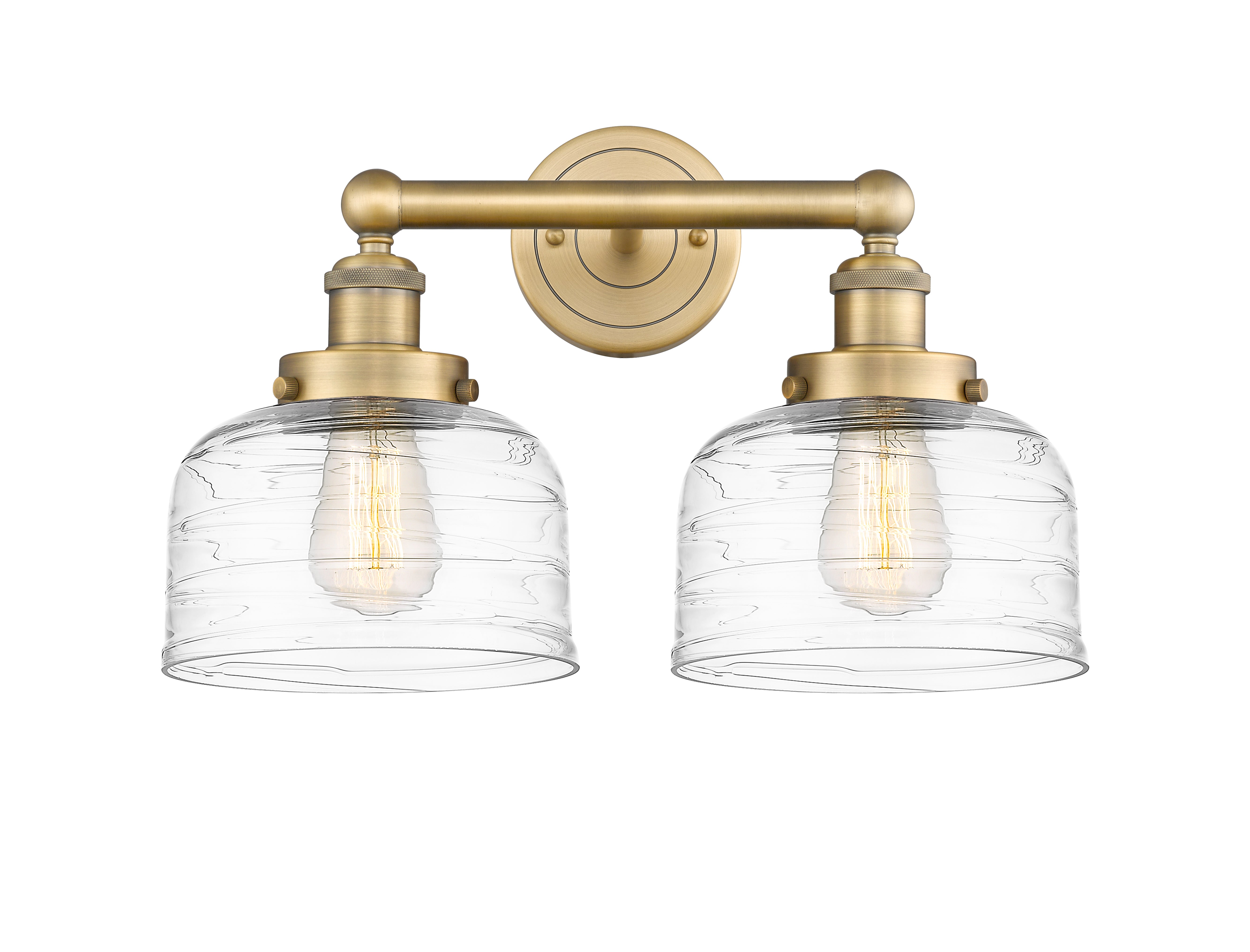 Edison Bath Vanity Light Cast Brass 11"