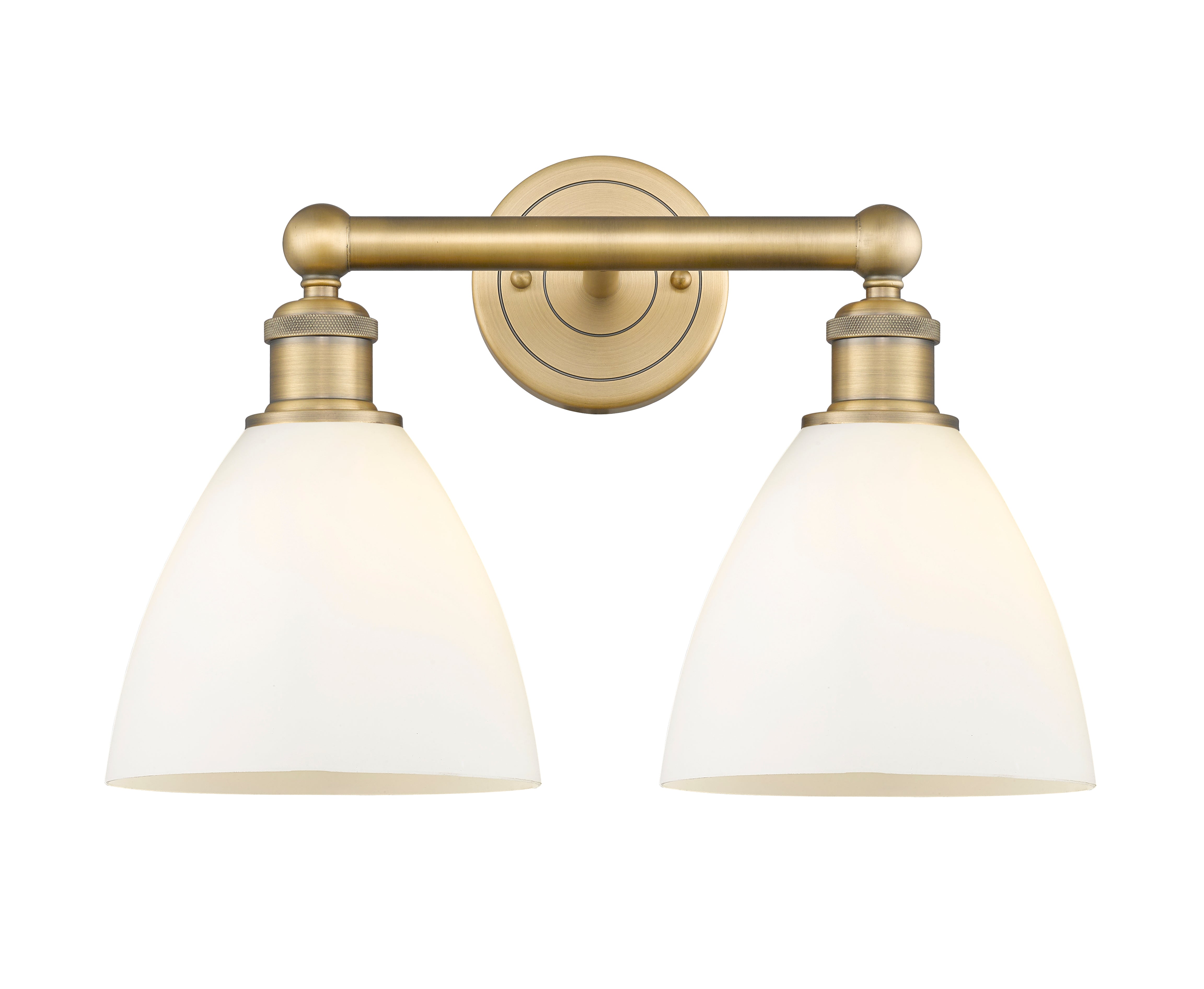 Edison Bath Vanity Light Steel Glass Brass