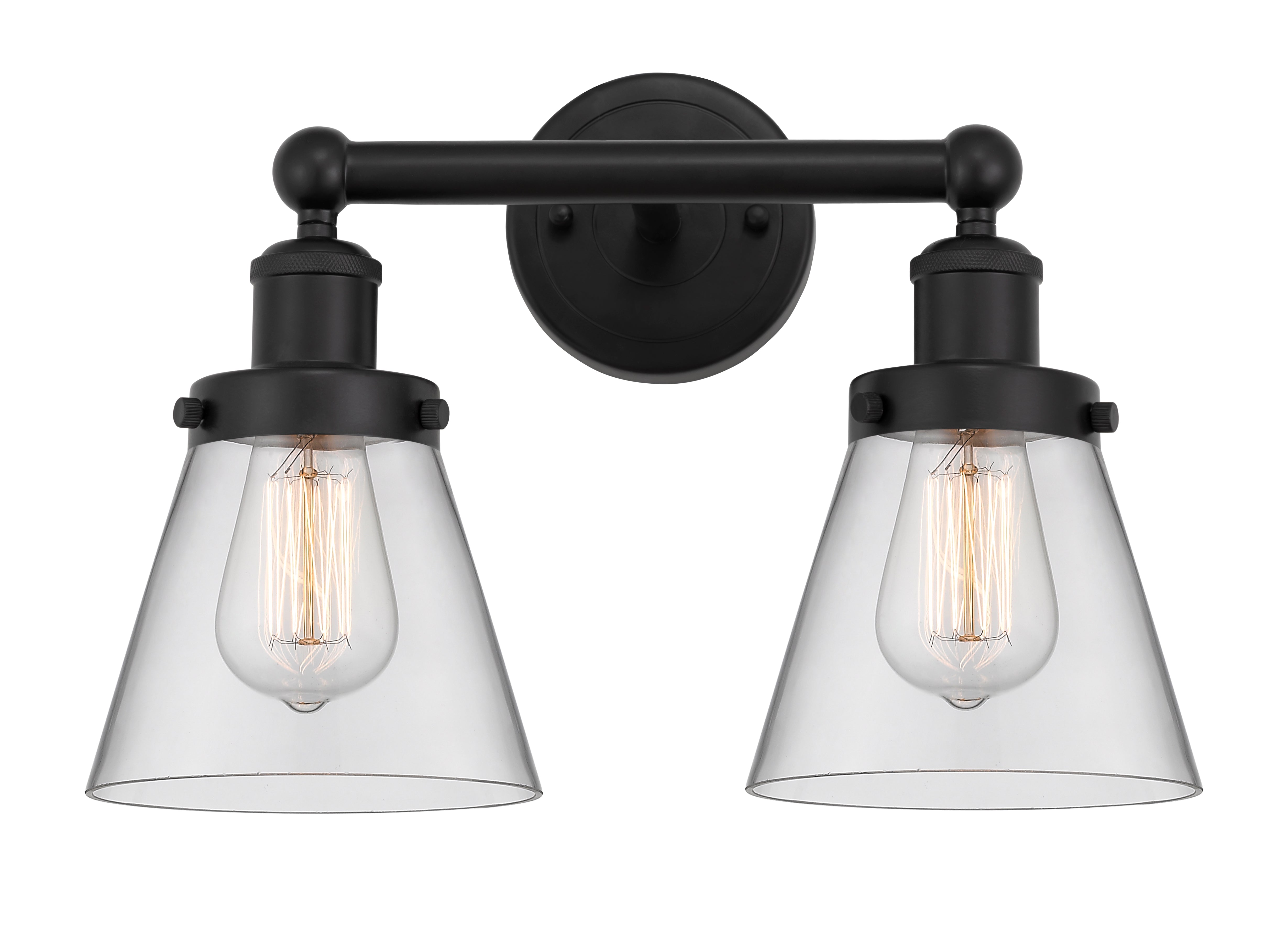 Edison Bath Vanity Light Cast Brass Finish