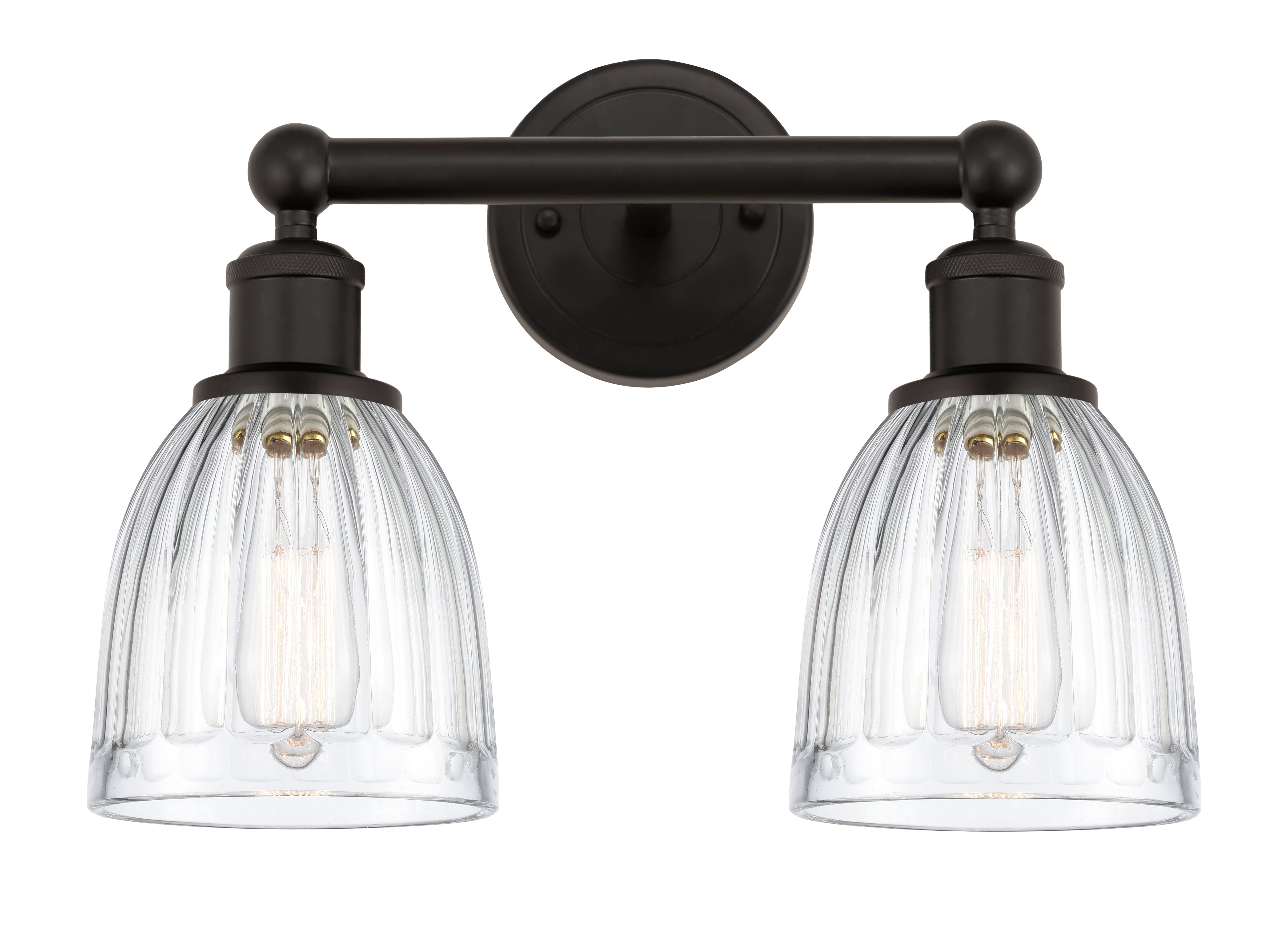 Edison Bath Vanity Light Cast Brass Finish