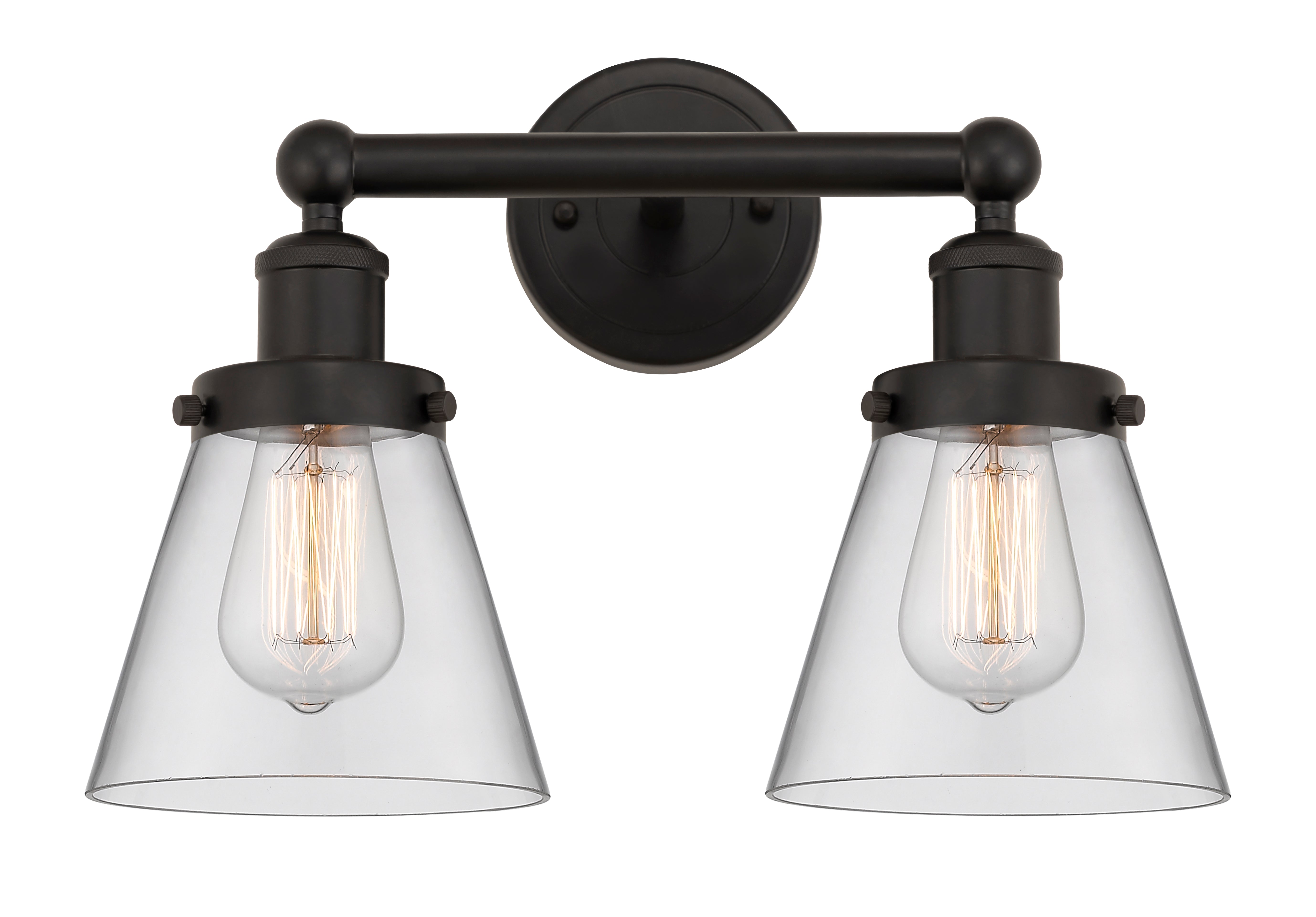 Edison Bath Vanity Light Cast Brass Finish