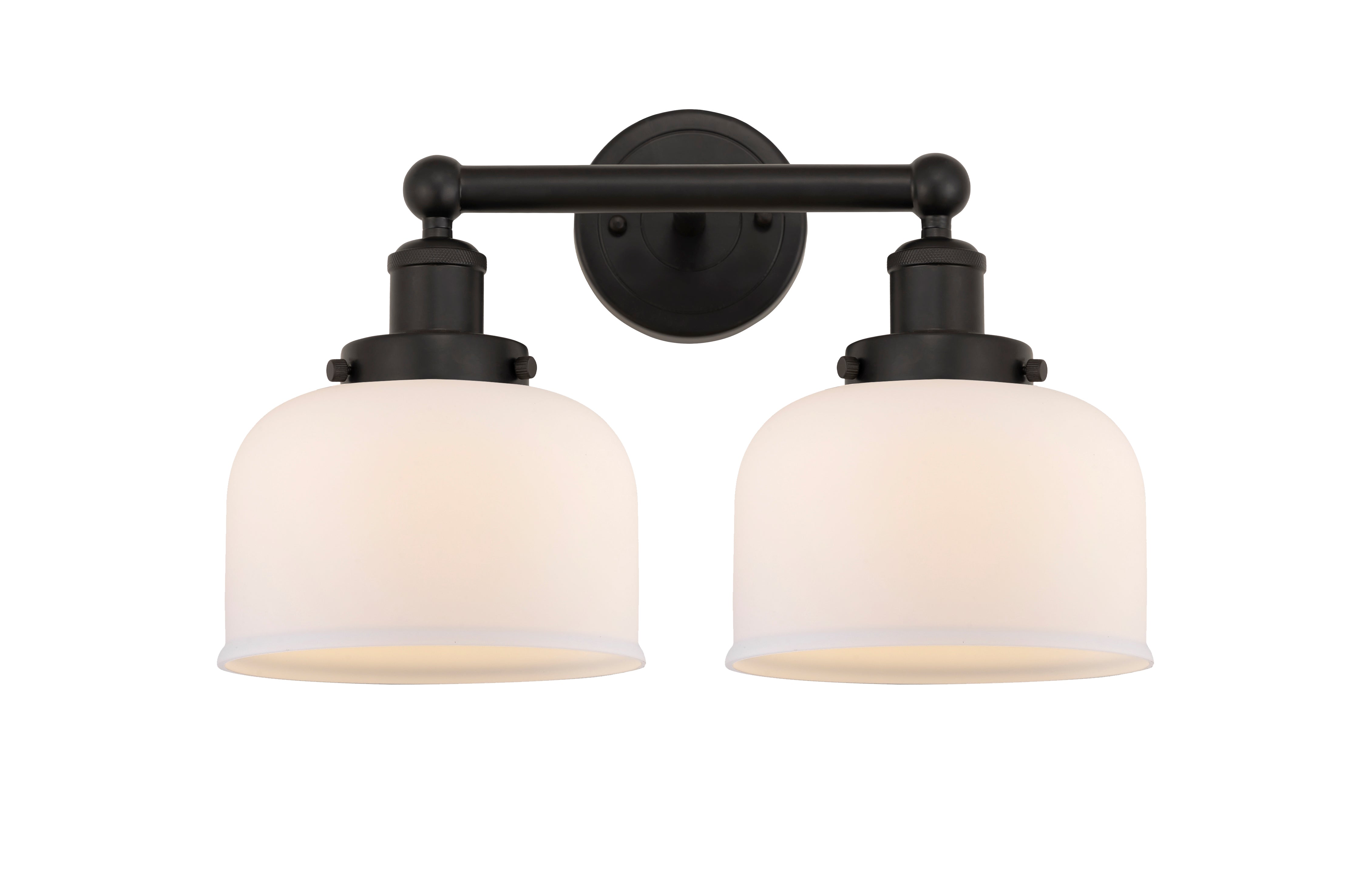 Edison Bath Vanity Light Cast Brass 16 Inches
