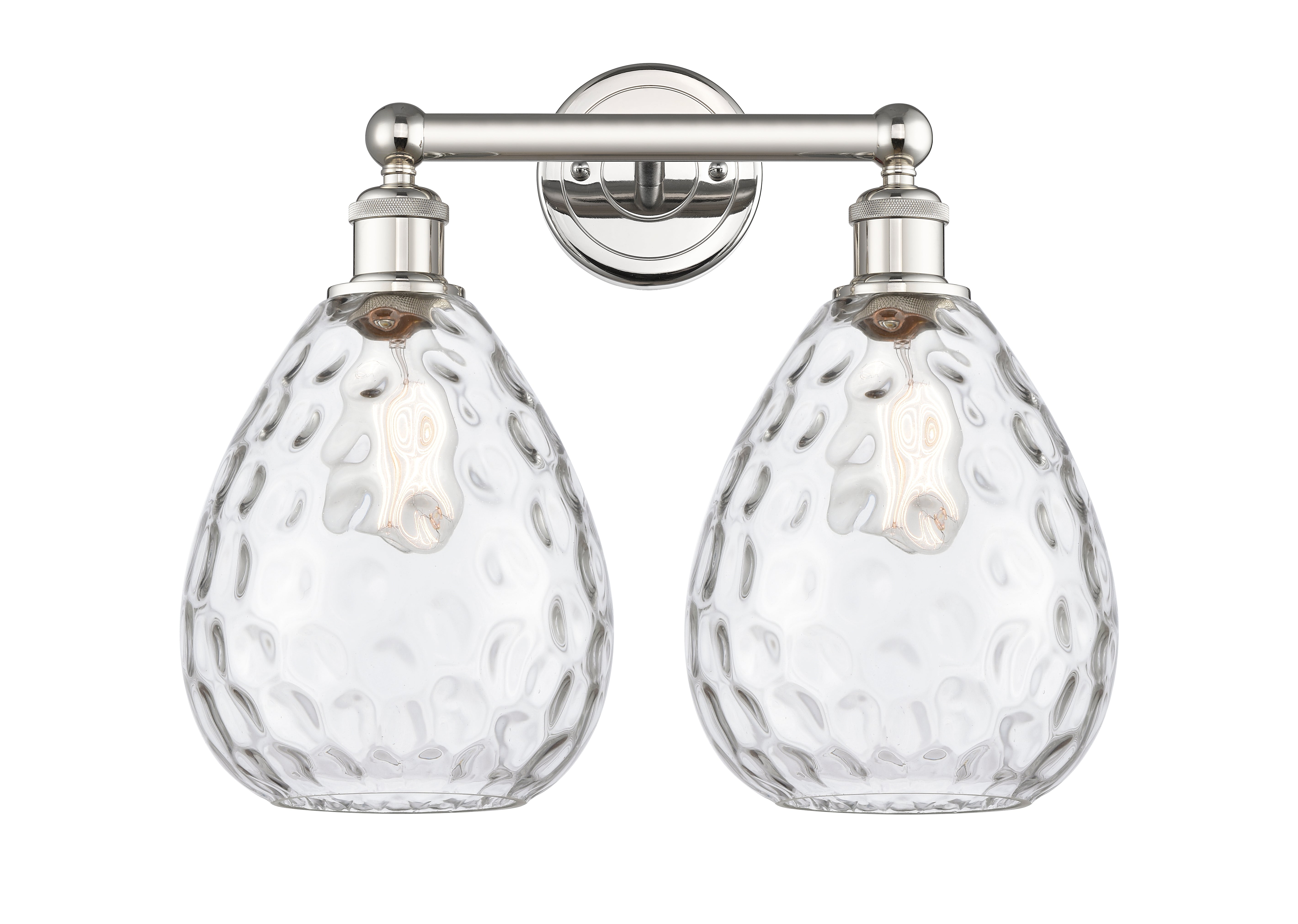 Edison Bath Vanity Light Cast Brass Glass