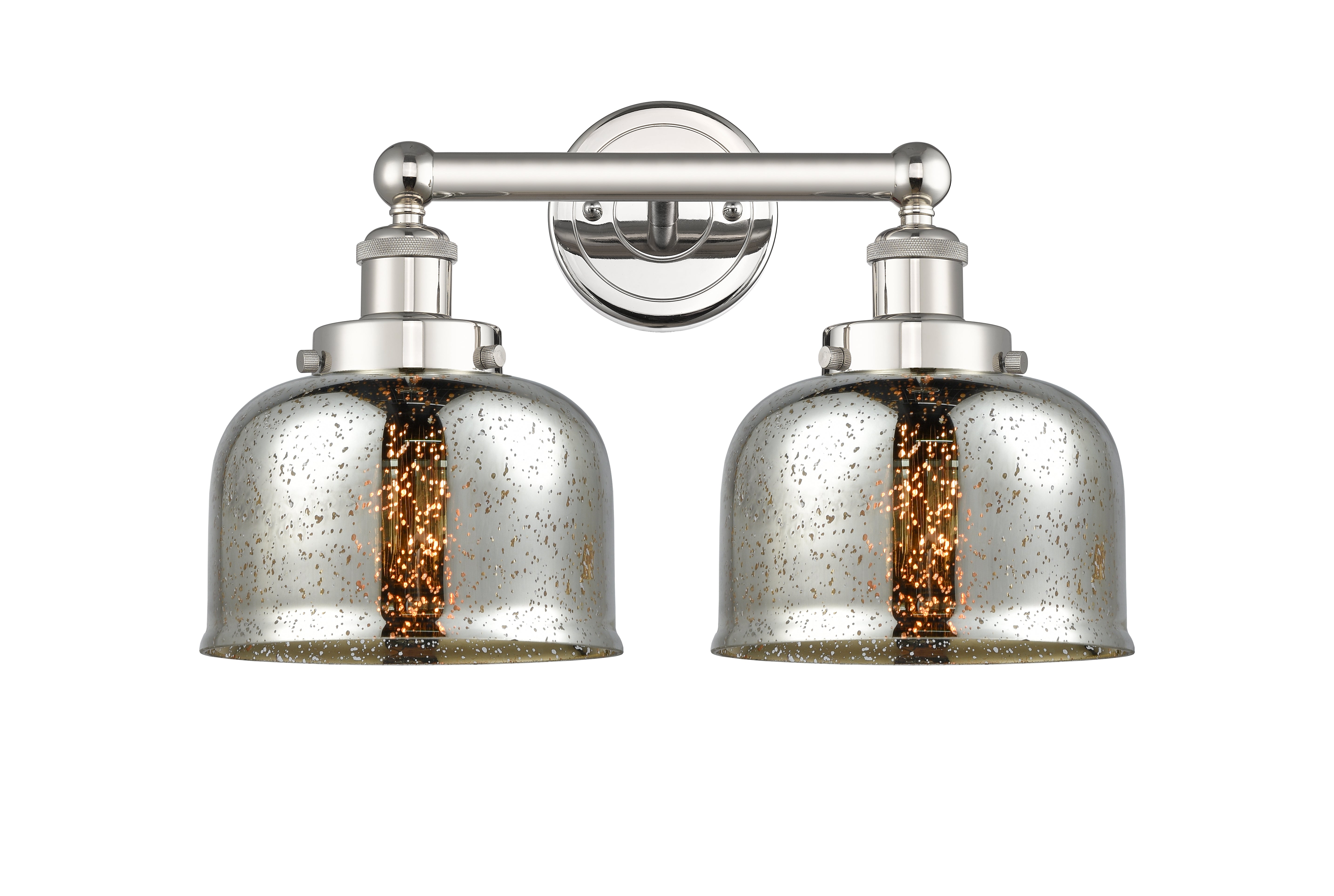 Edison Bath Vanity Light Cast Brass 16 Inches