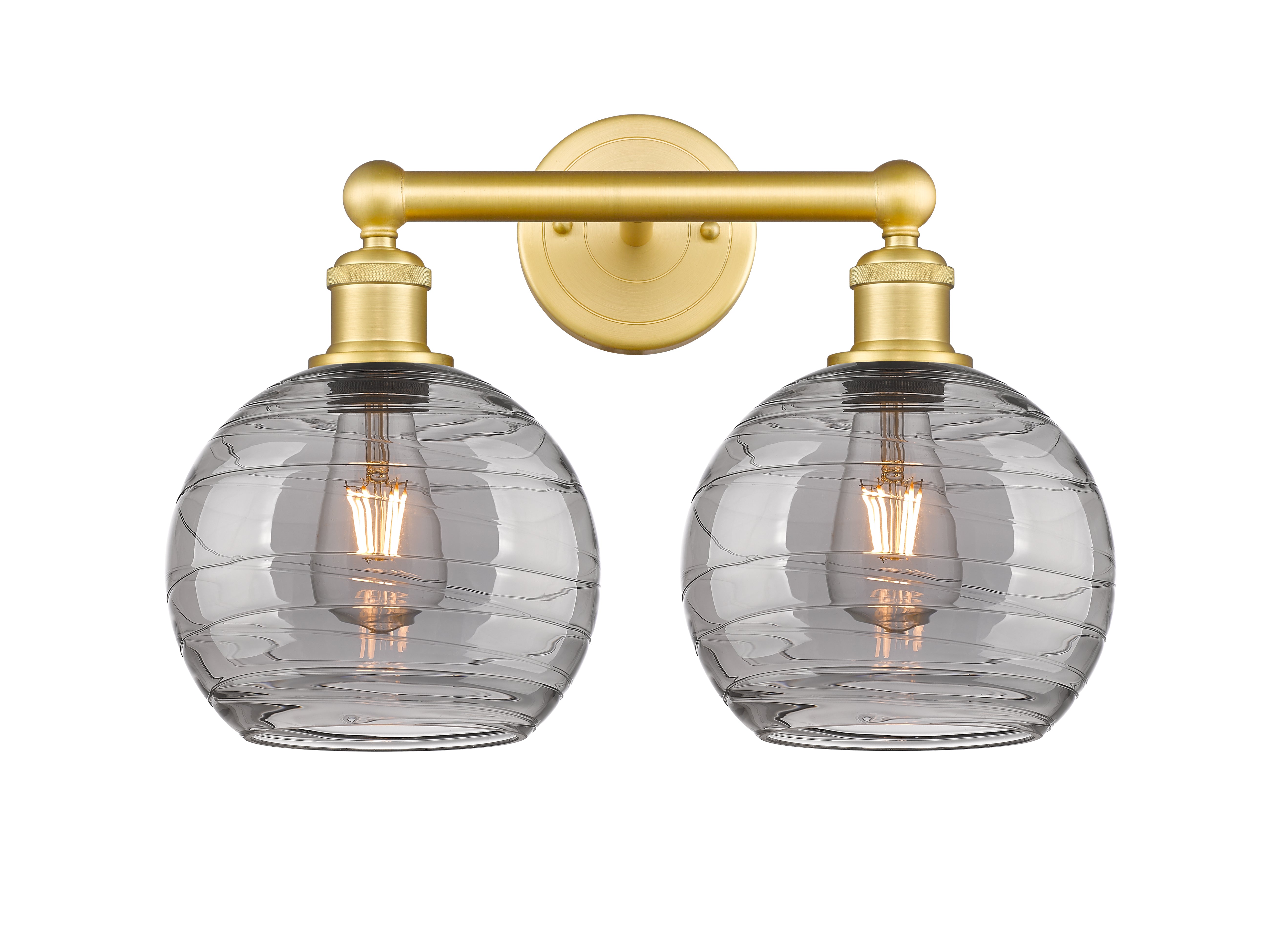 Edison Bath Vanity Light Brass Steel