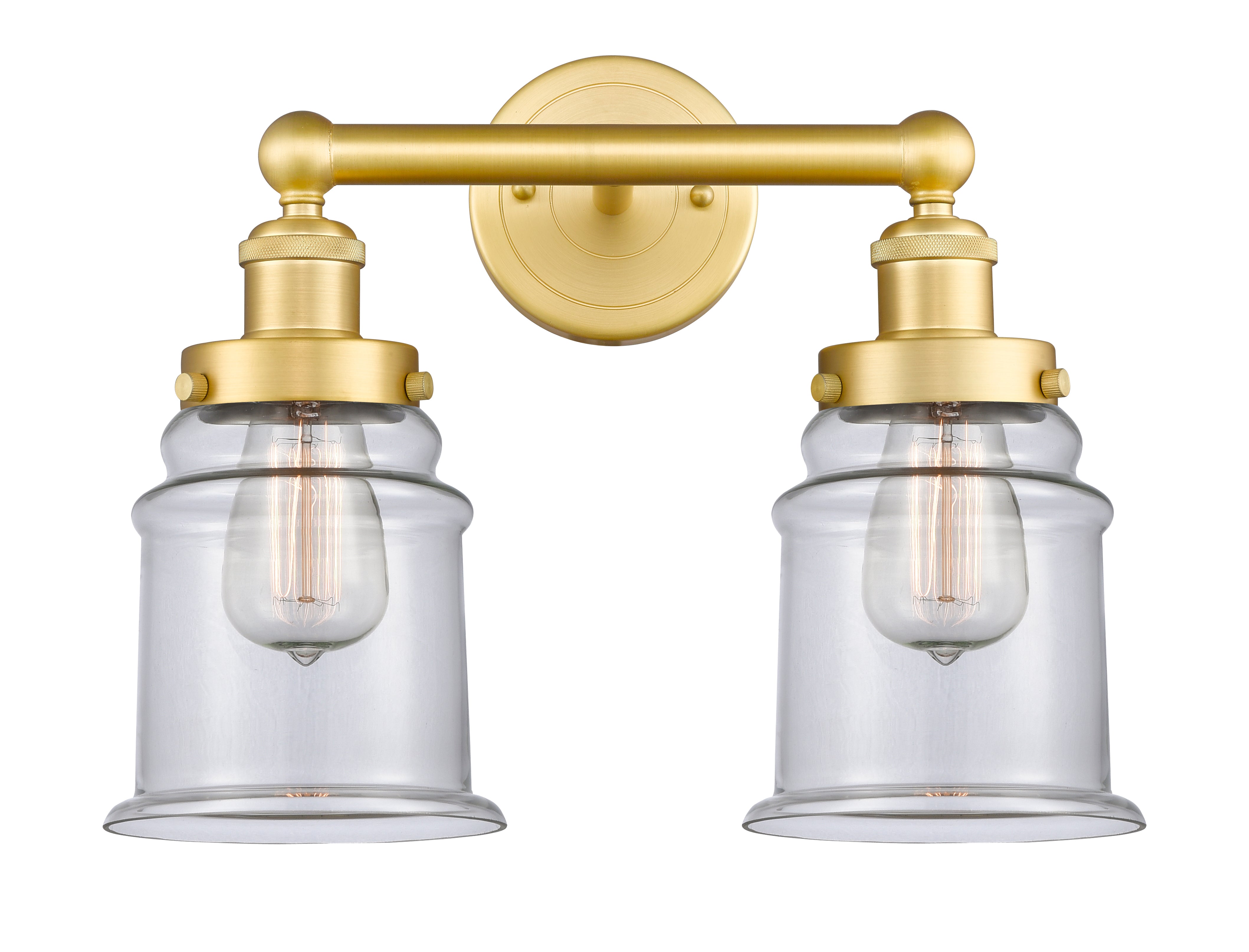 Edison Bath Vanity Light Cast Brass Finish