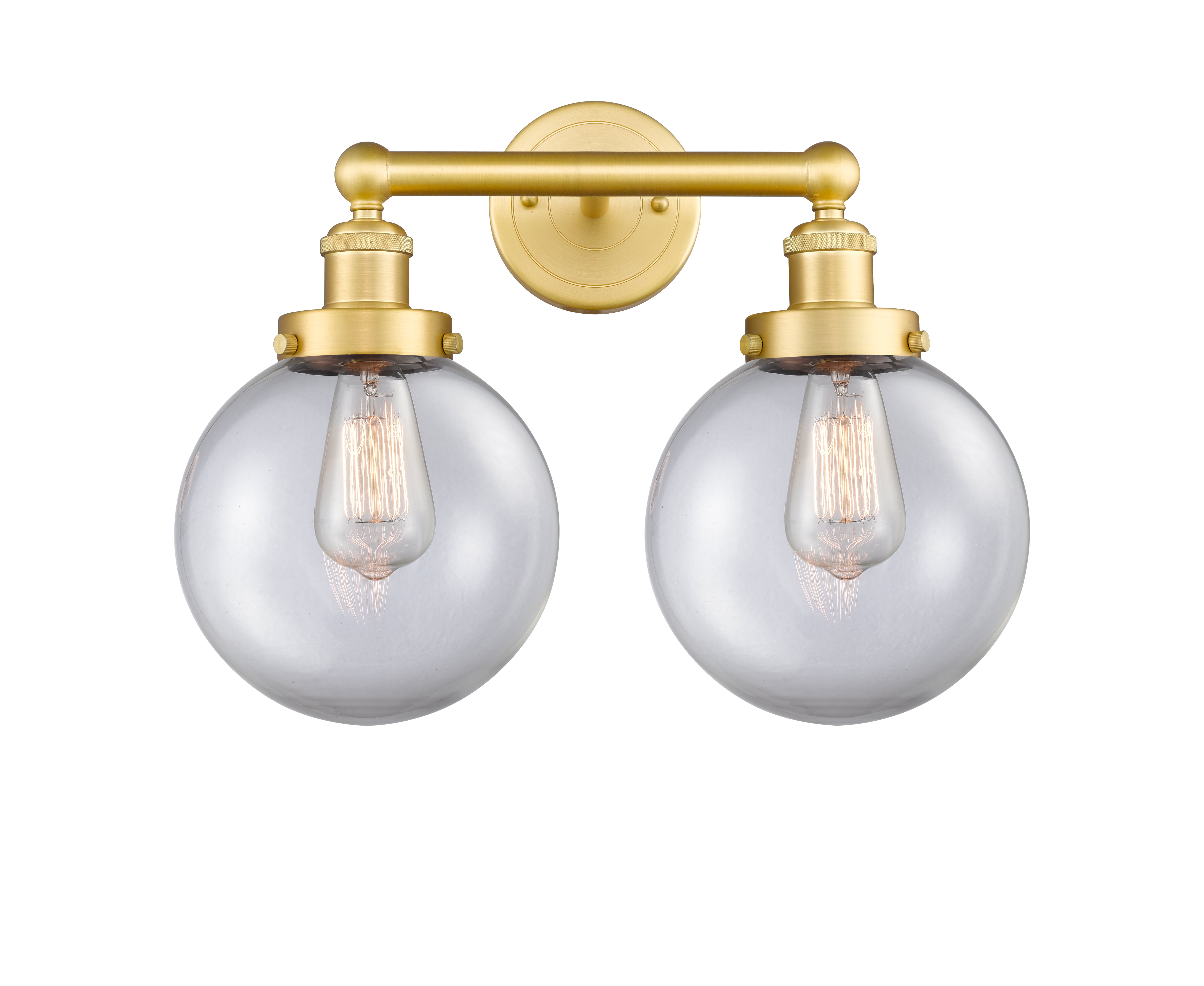 Edison Bath Vanity Light Cast Brass Finish