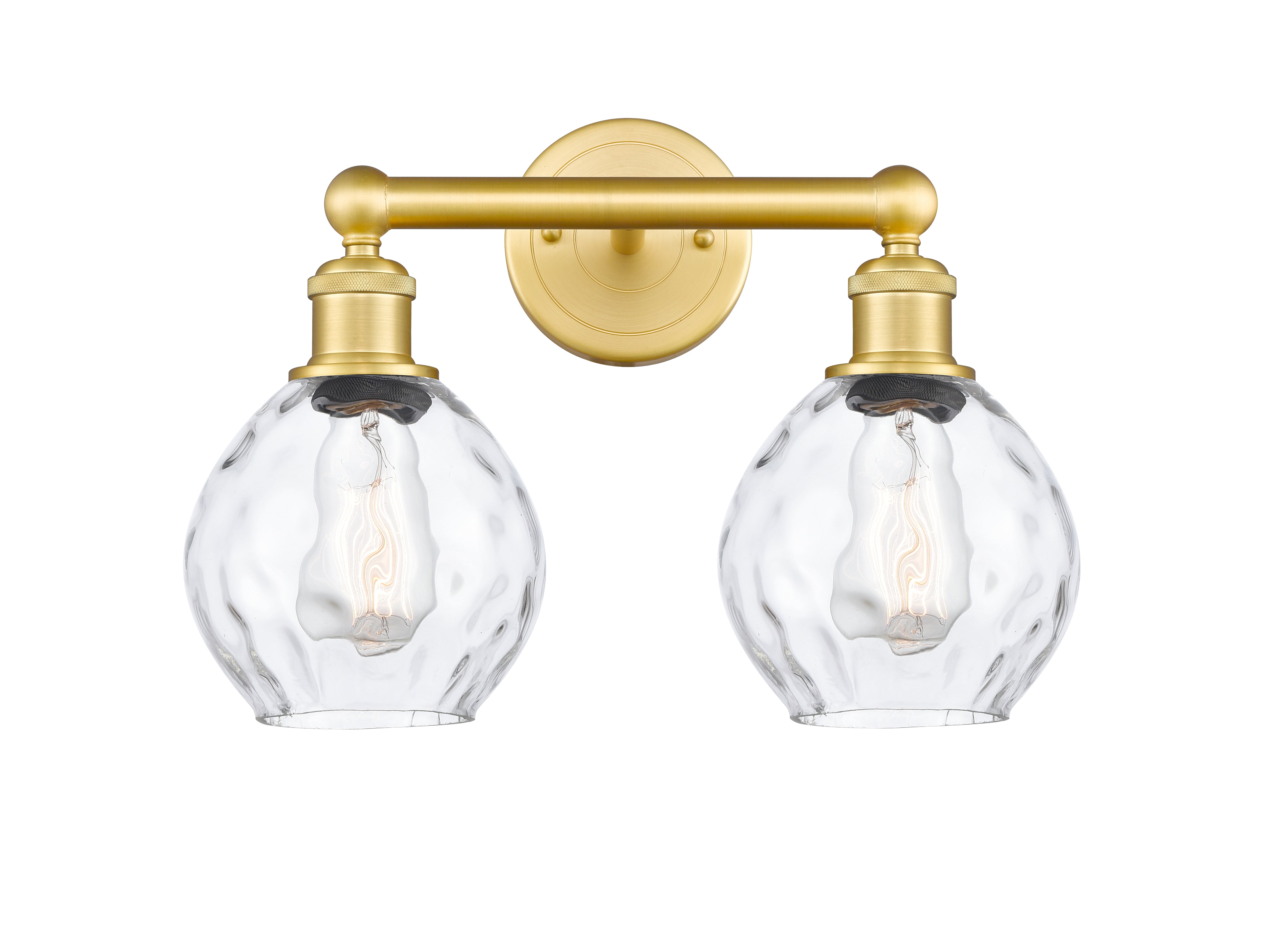 Edison Bath Vanity Light Cast Brass Finish