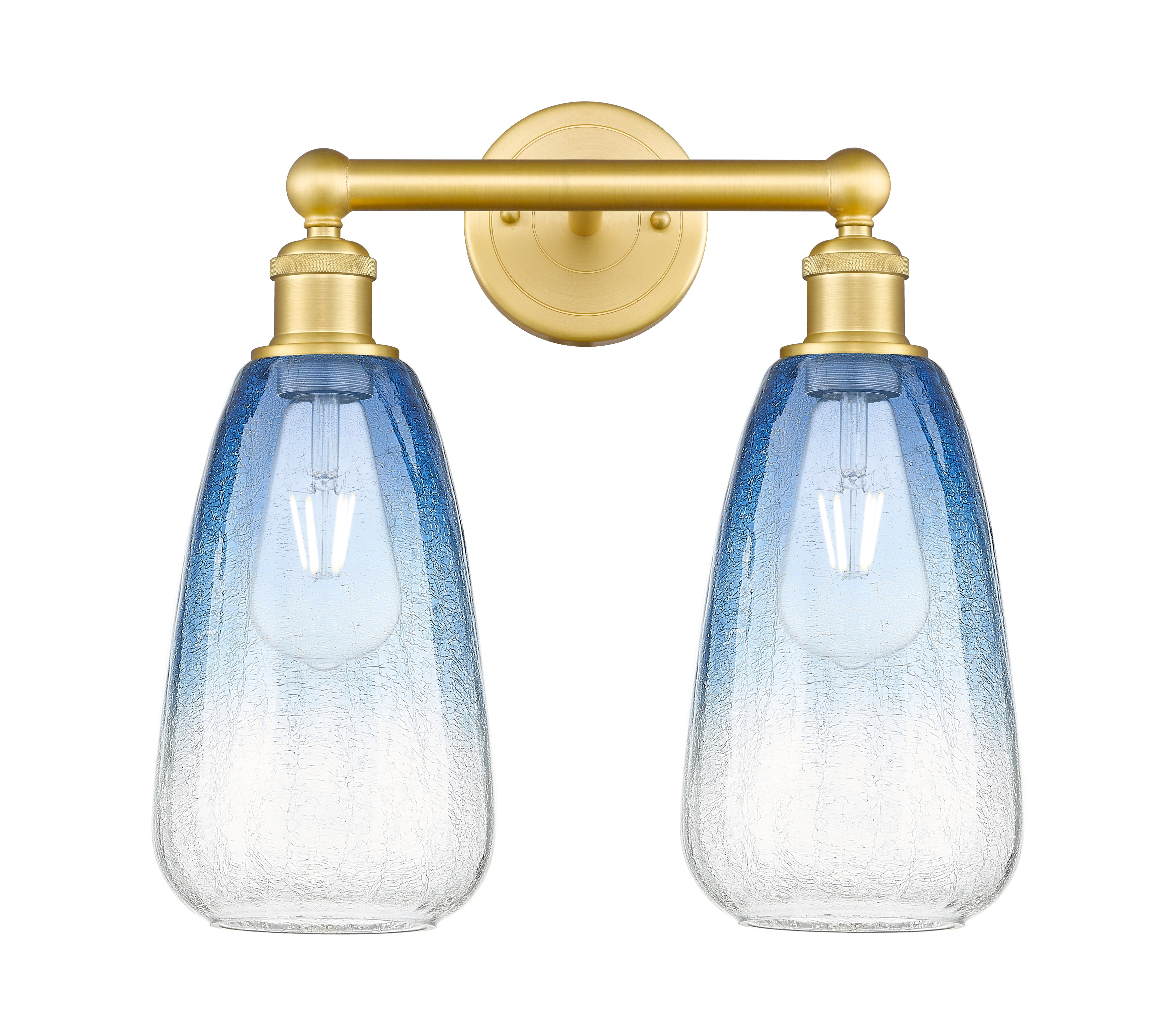 Edison Bath Vanity Light Cast Brass Finish