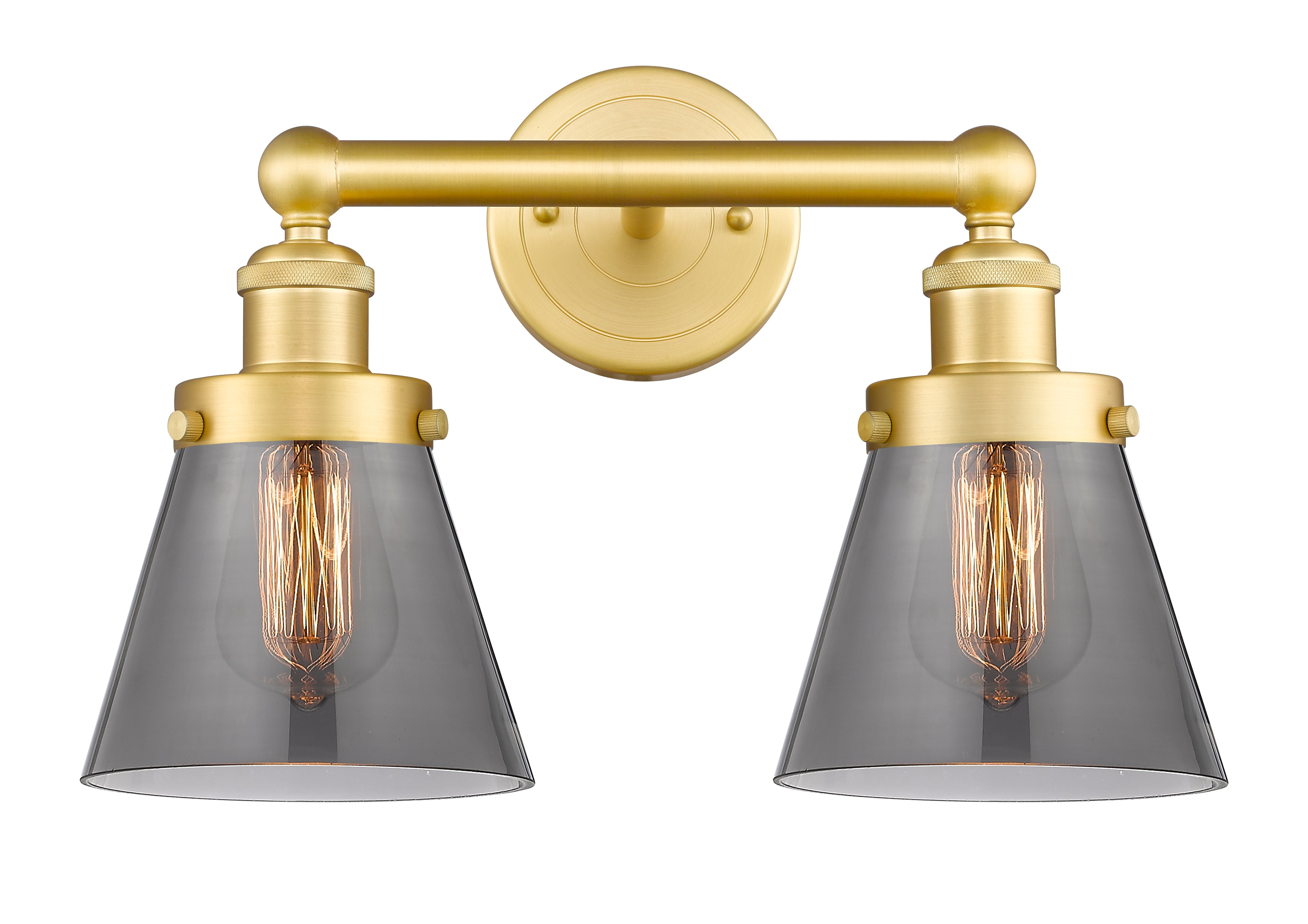 Edison Bath Vanity Light Cast Brass Finish