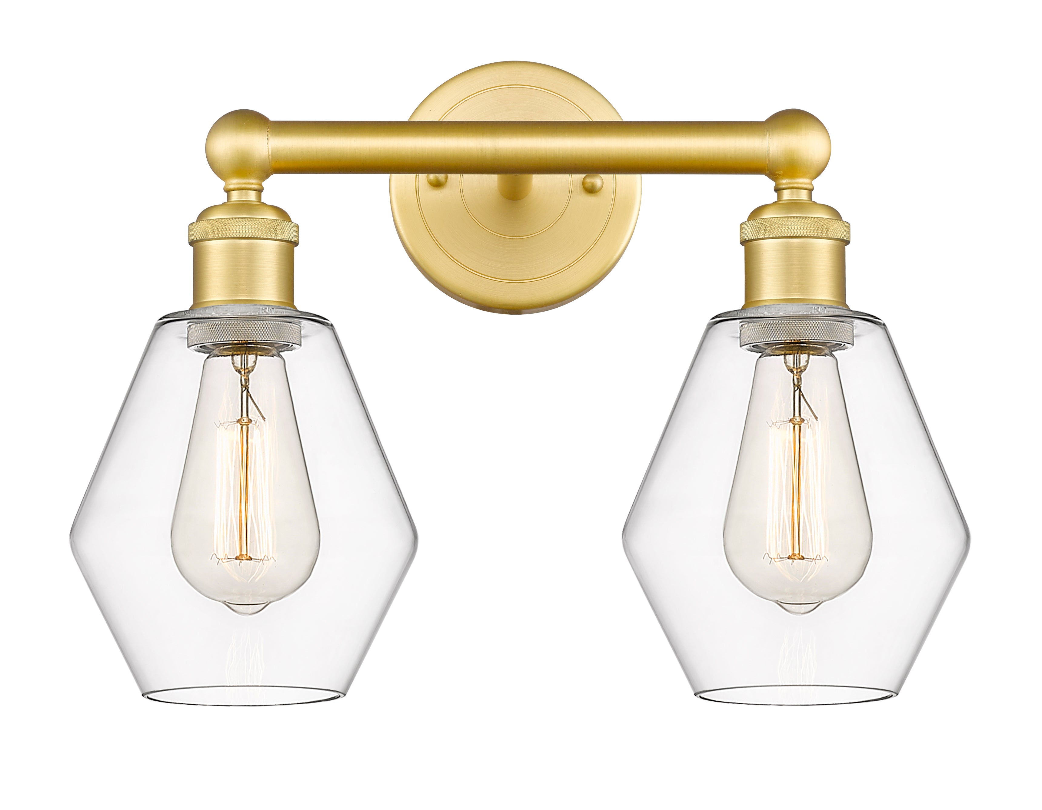 Edison Bath Vanity Light Cast Brass Finish