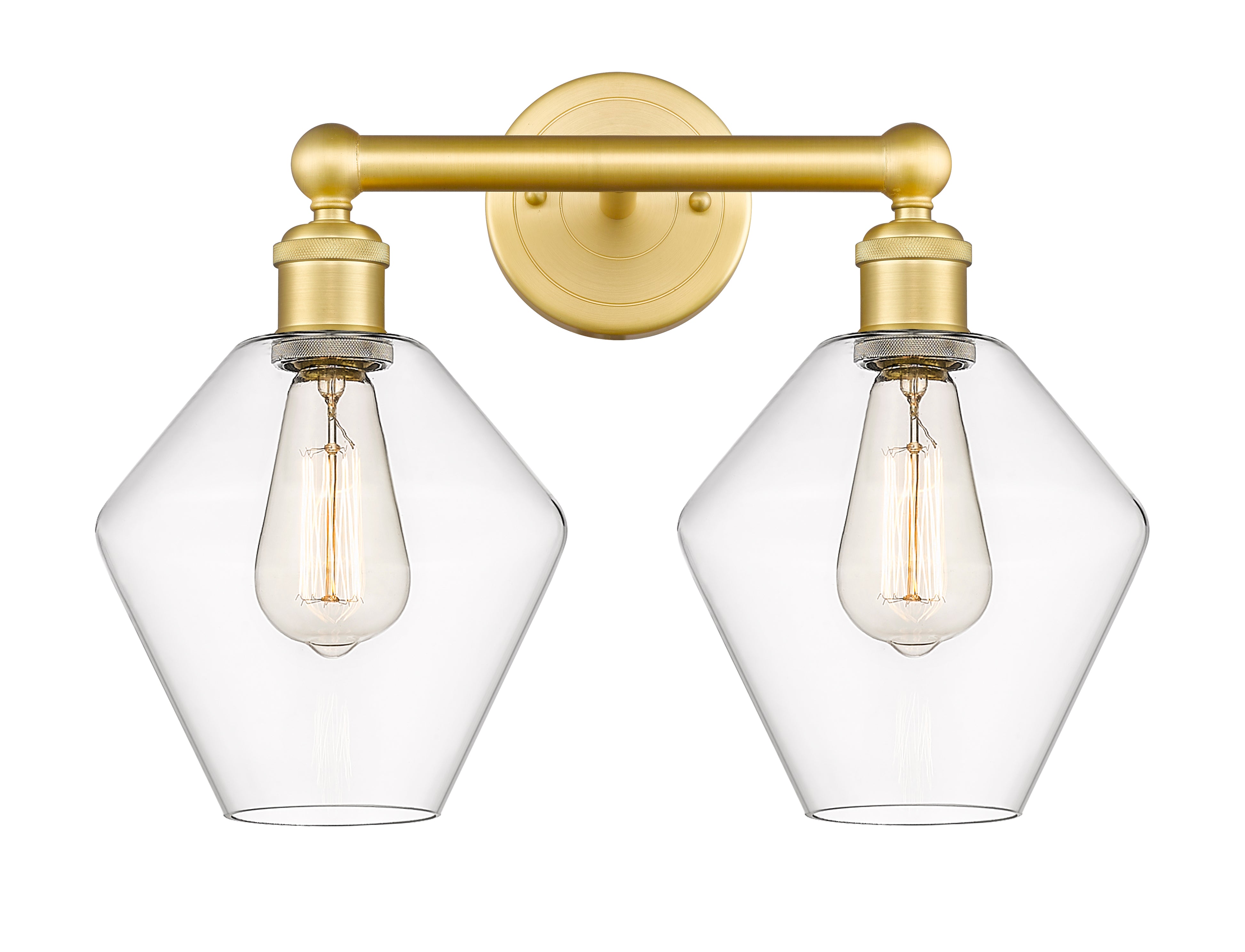 Edison Bath Vanity Light Cast Brass