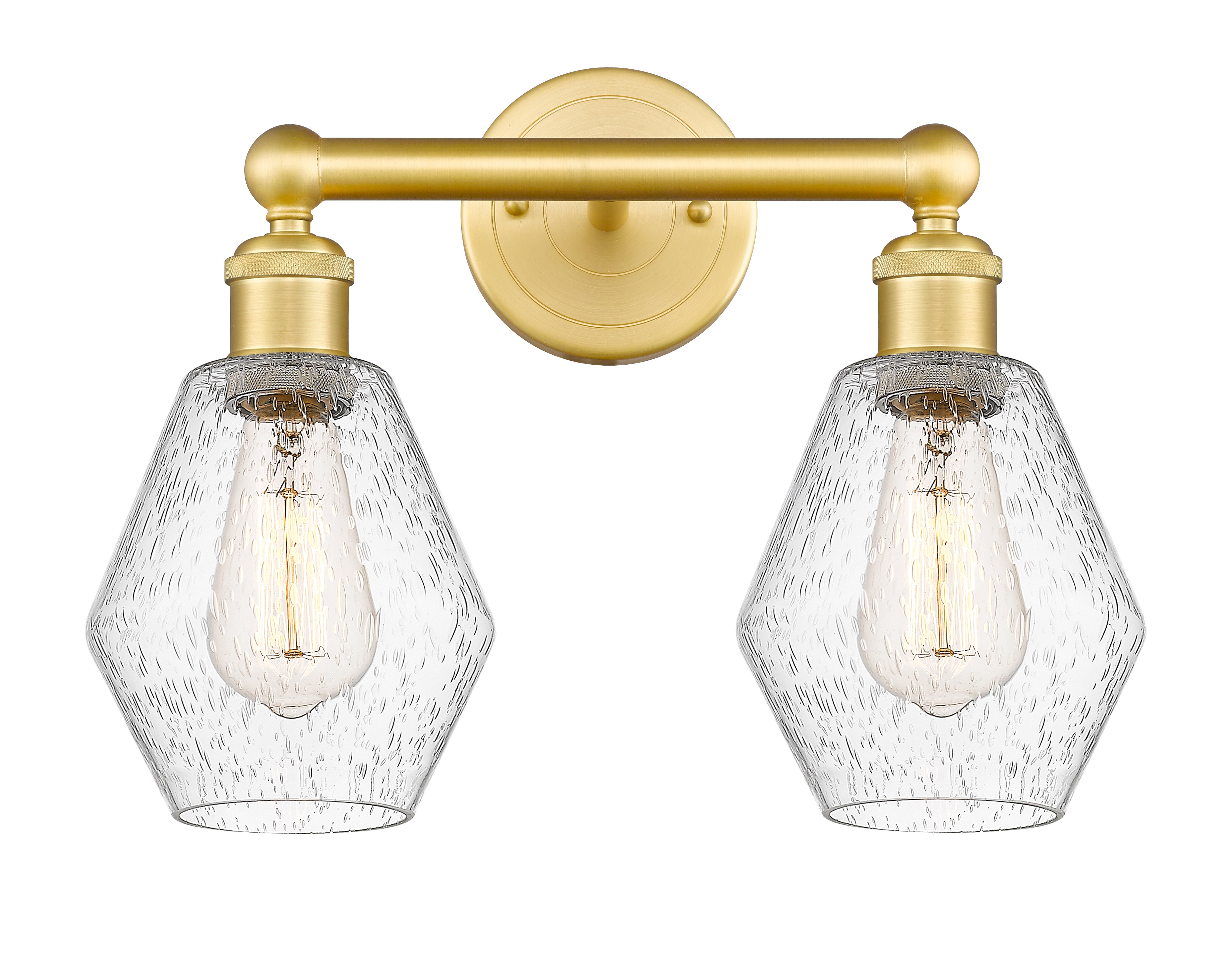 Edison Bath Vanity Light Cast Brass Finish