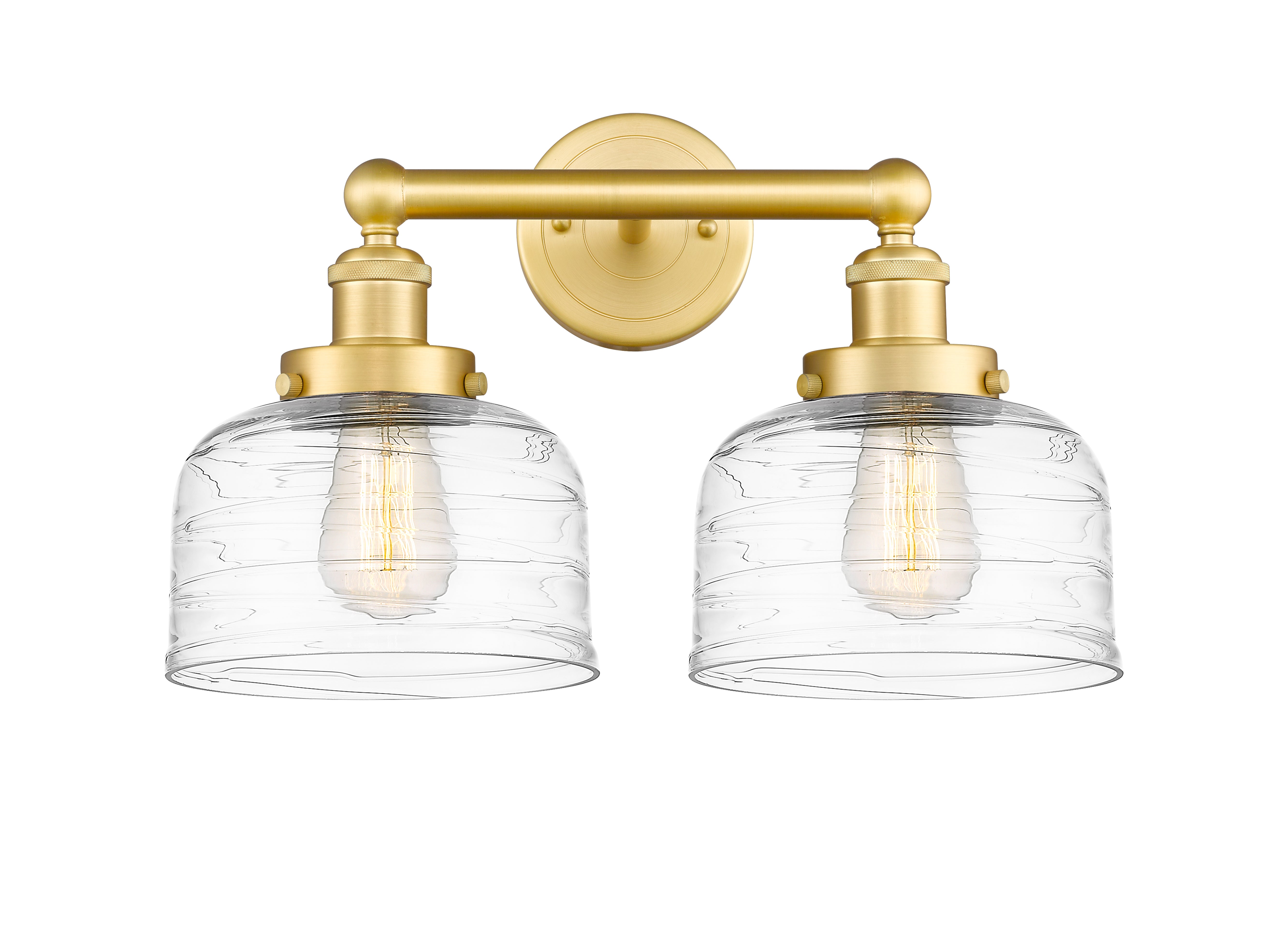 Edison Bath Vanity Light Cast Brass 11"