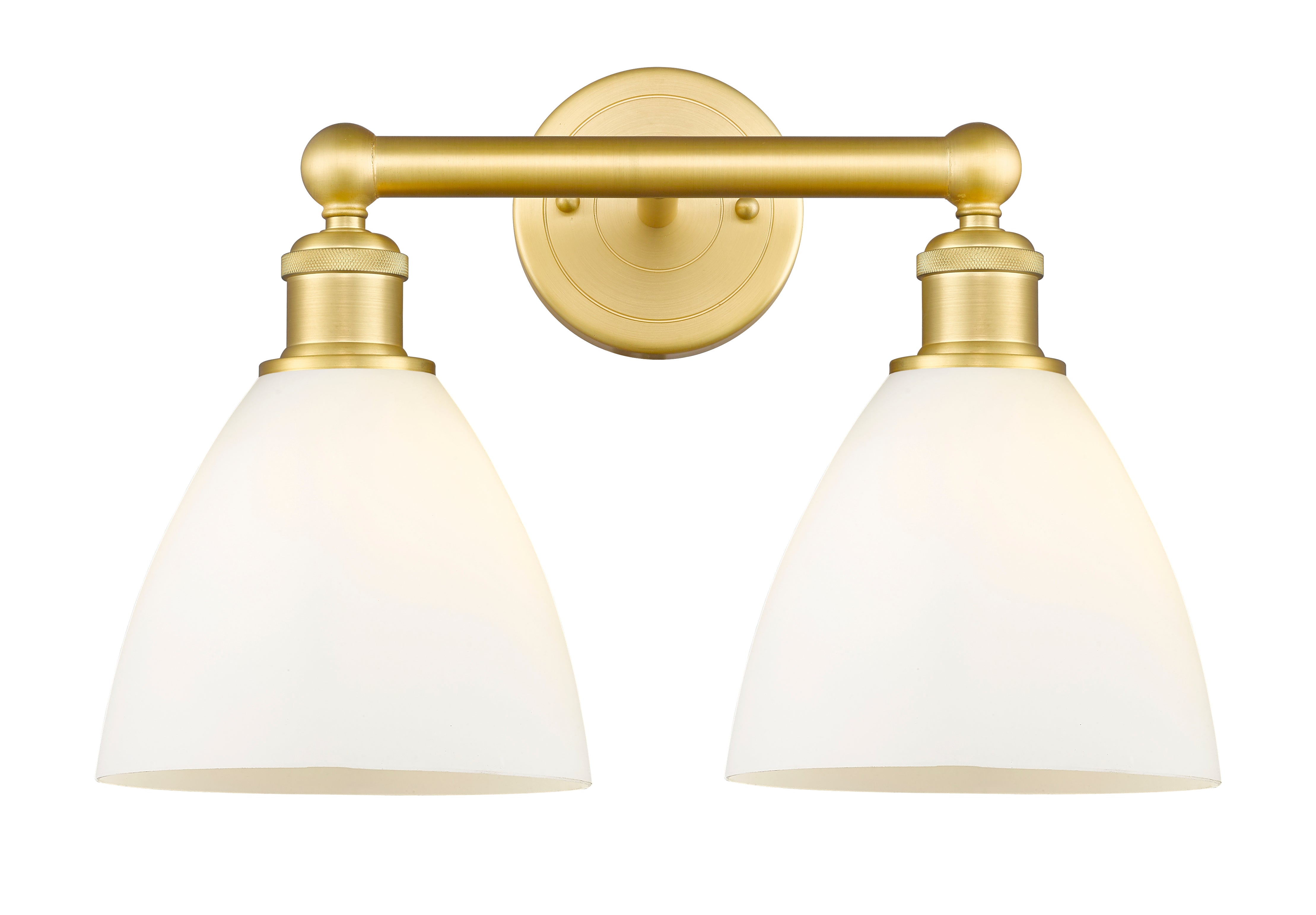 Edison Bath Vanity Light Steel Glass Brass