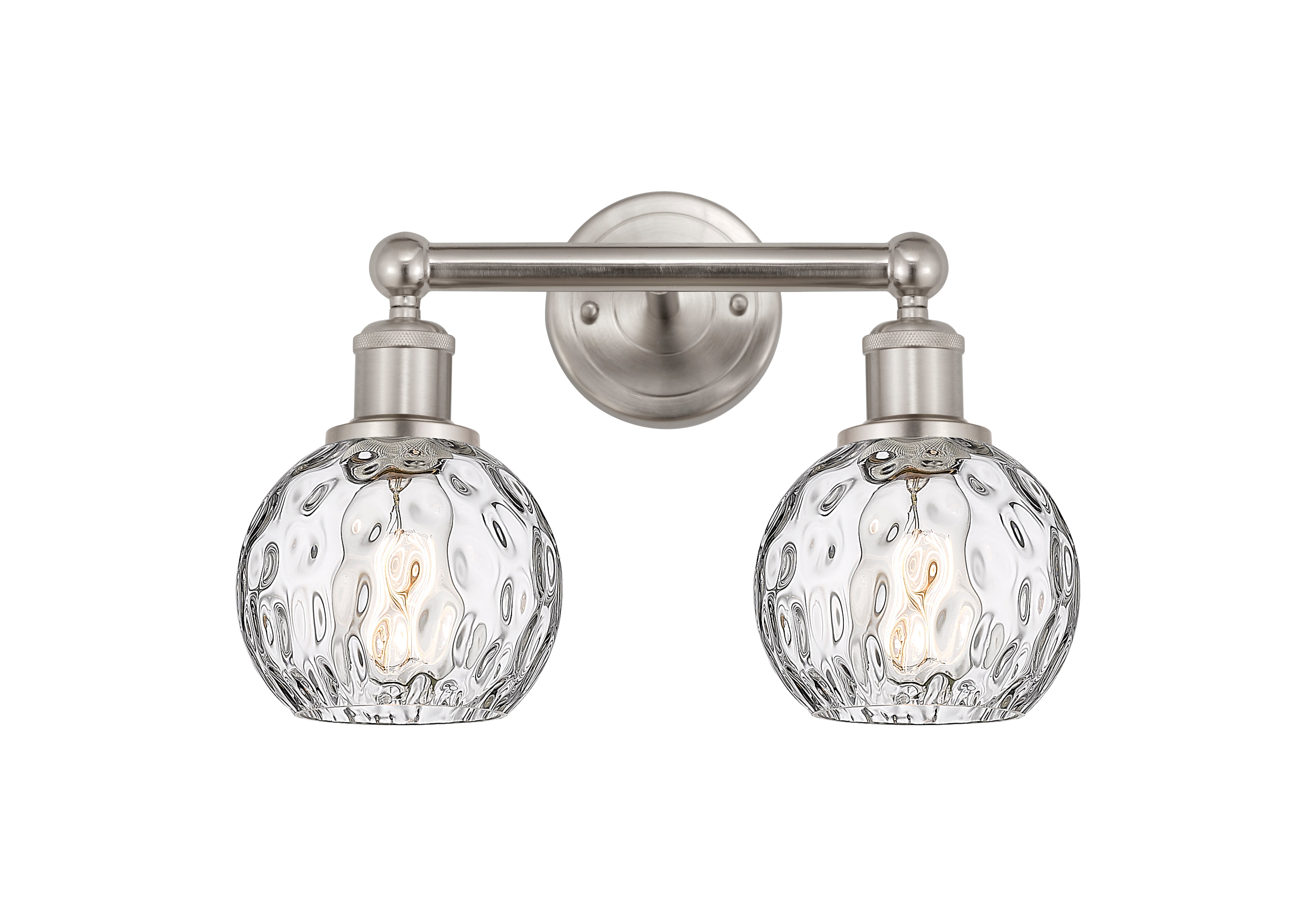 Edison Bath Vanity Light Cast Brass Glass