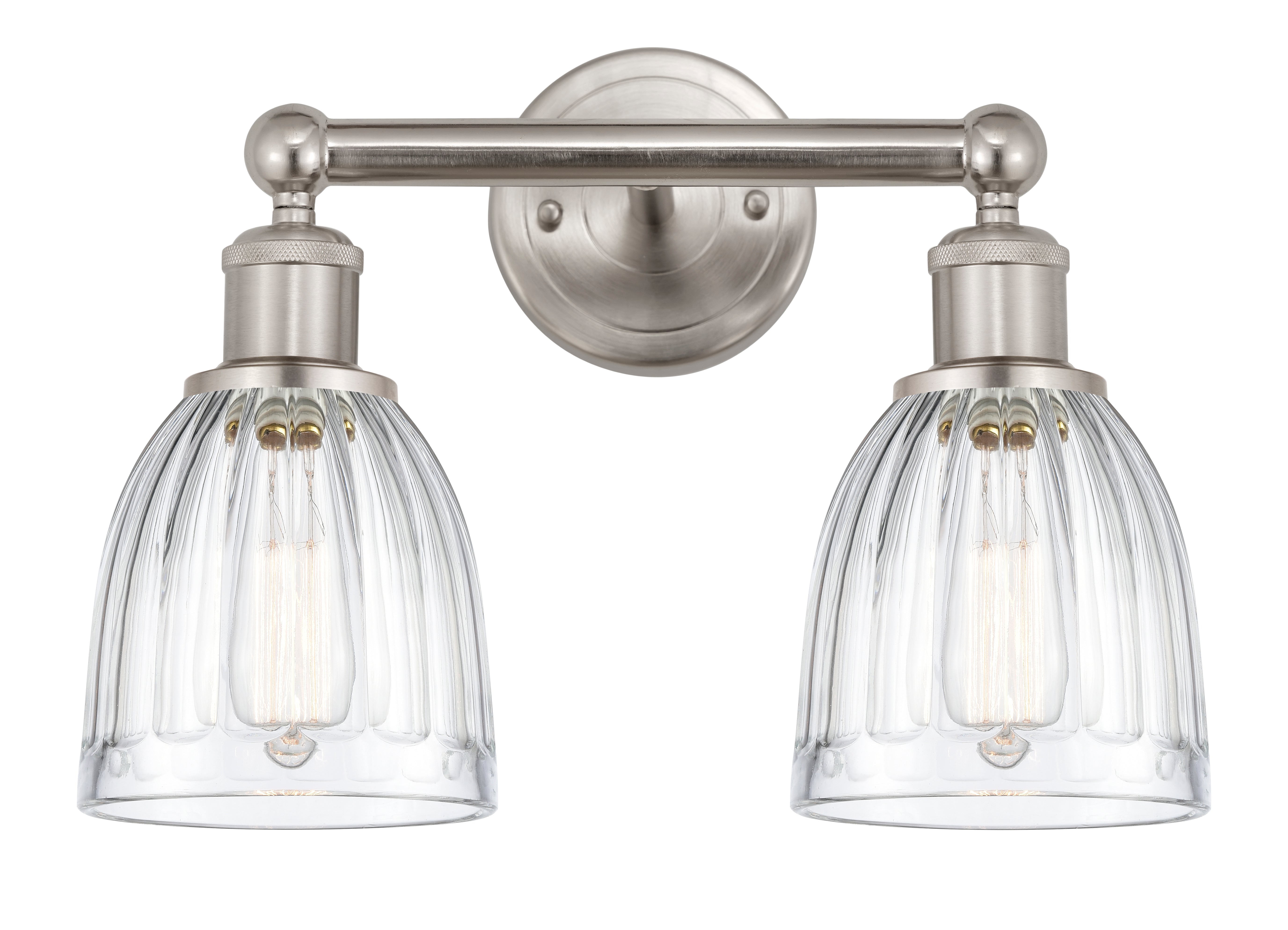 Edison Bath Vanity Light Cast Brass Finish