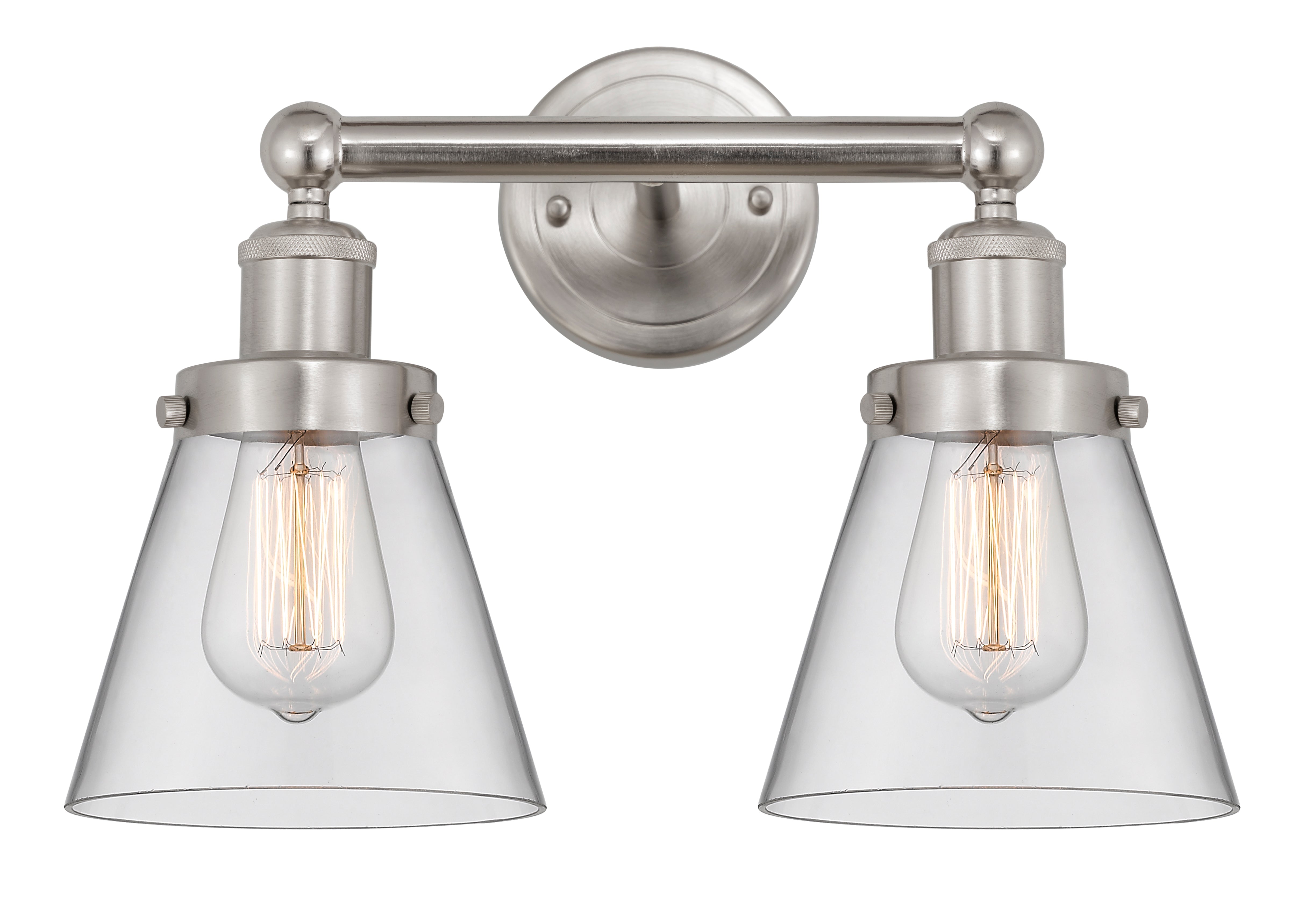 Edison Bath Vanity Light Cast Brass Finish