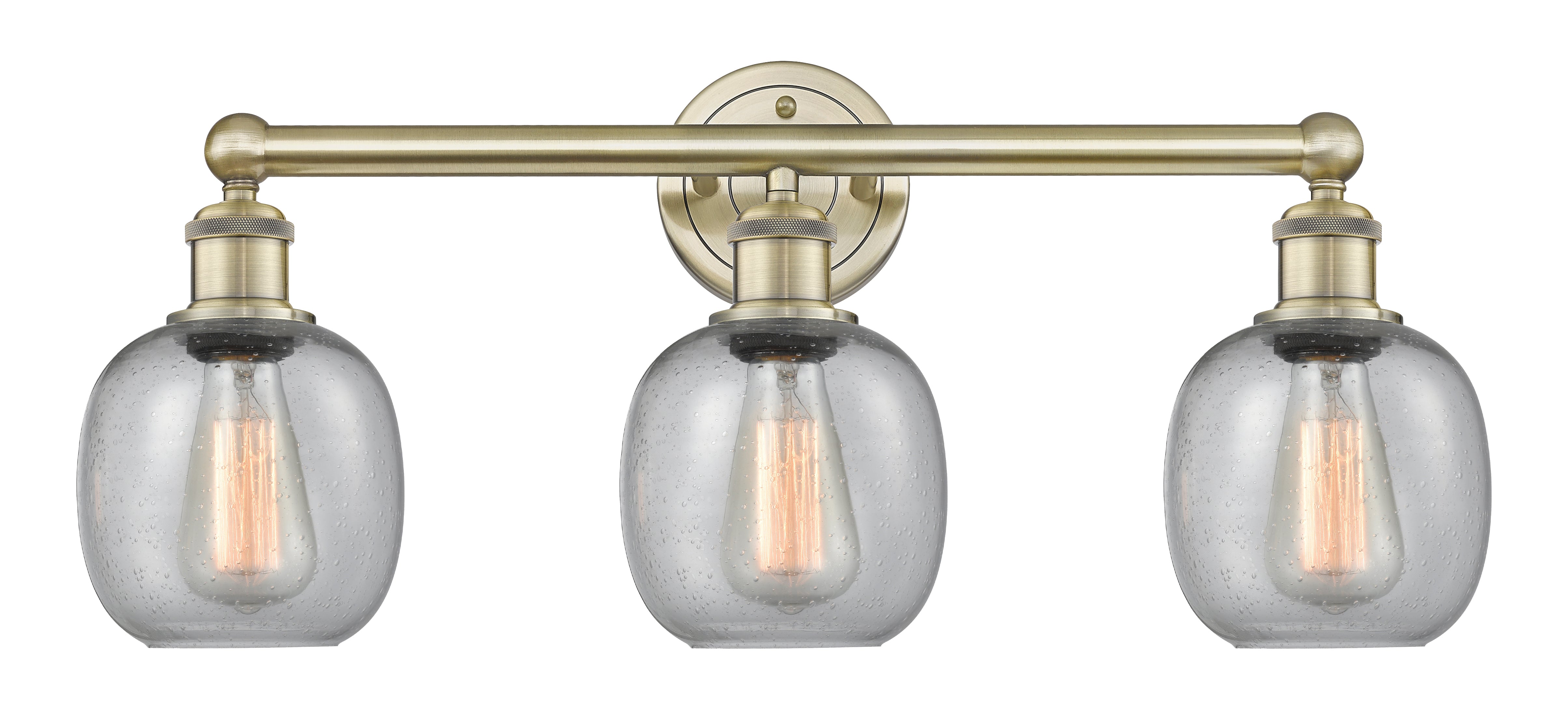Edison Bath Vanity Light Woven Rattan Steel