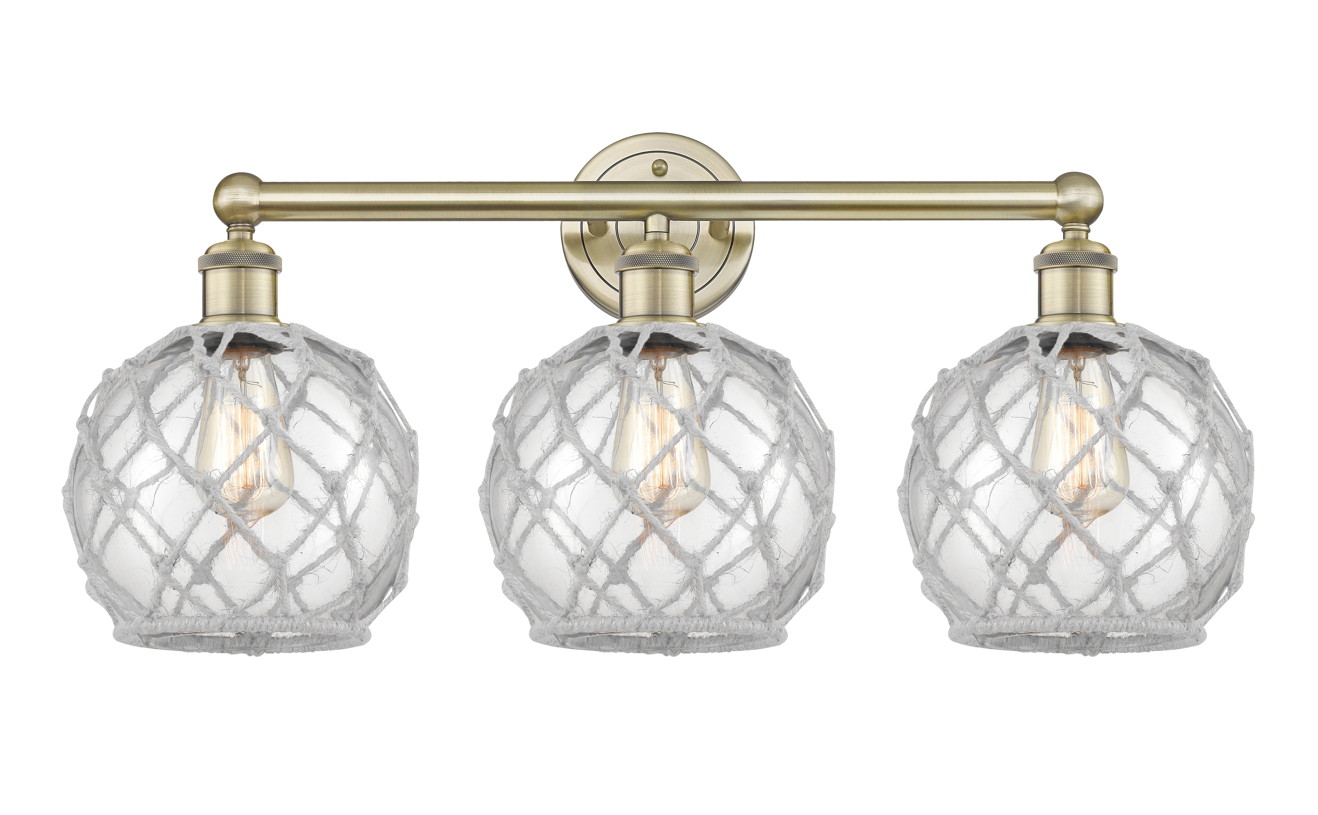 Edison Bath Vanity Light Cast Brass Steel