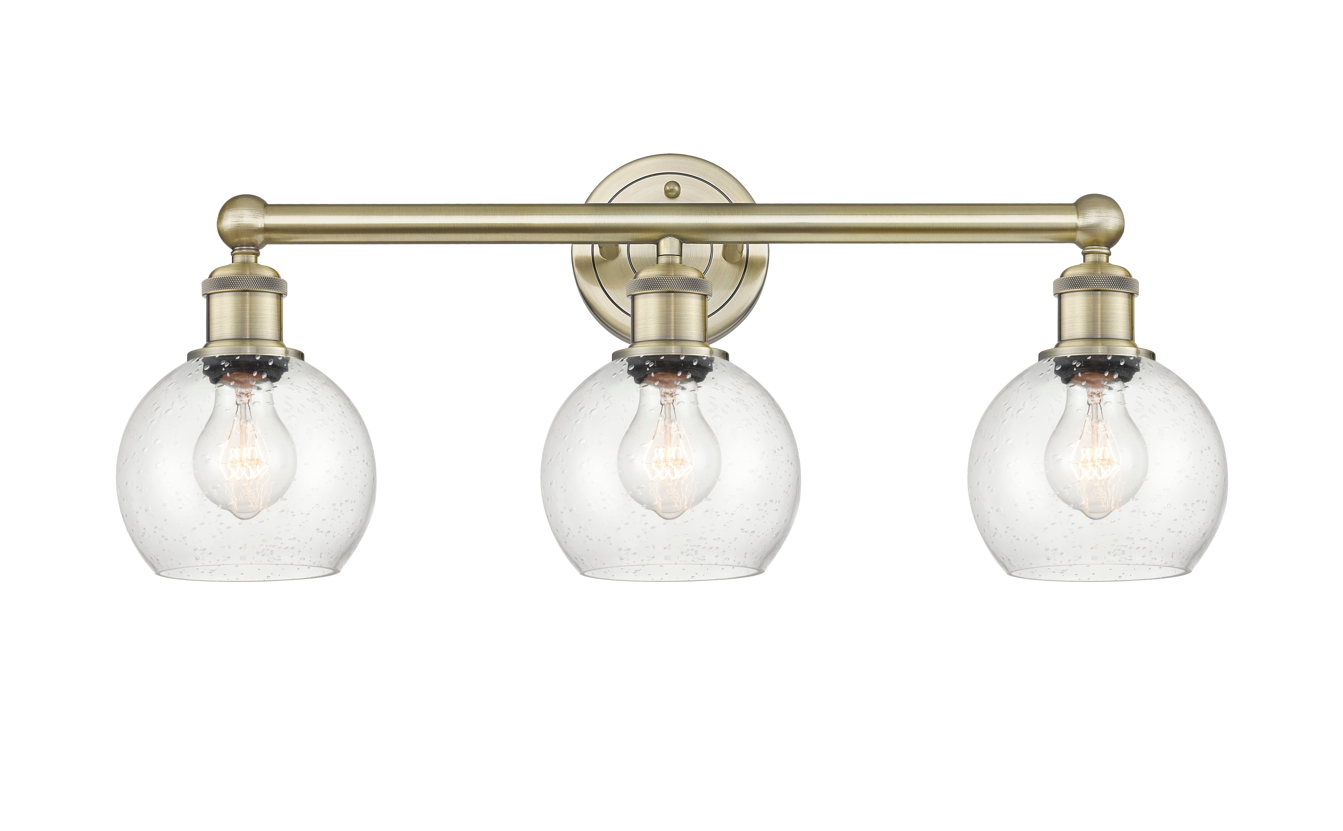 Edison Bath Vanity Light Cast Brass Steel