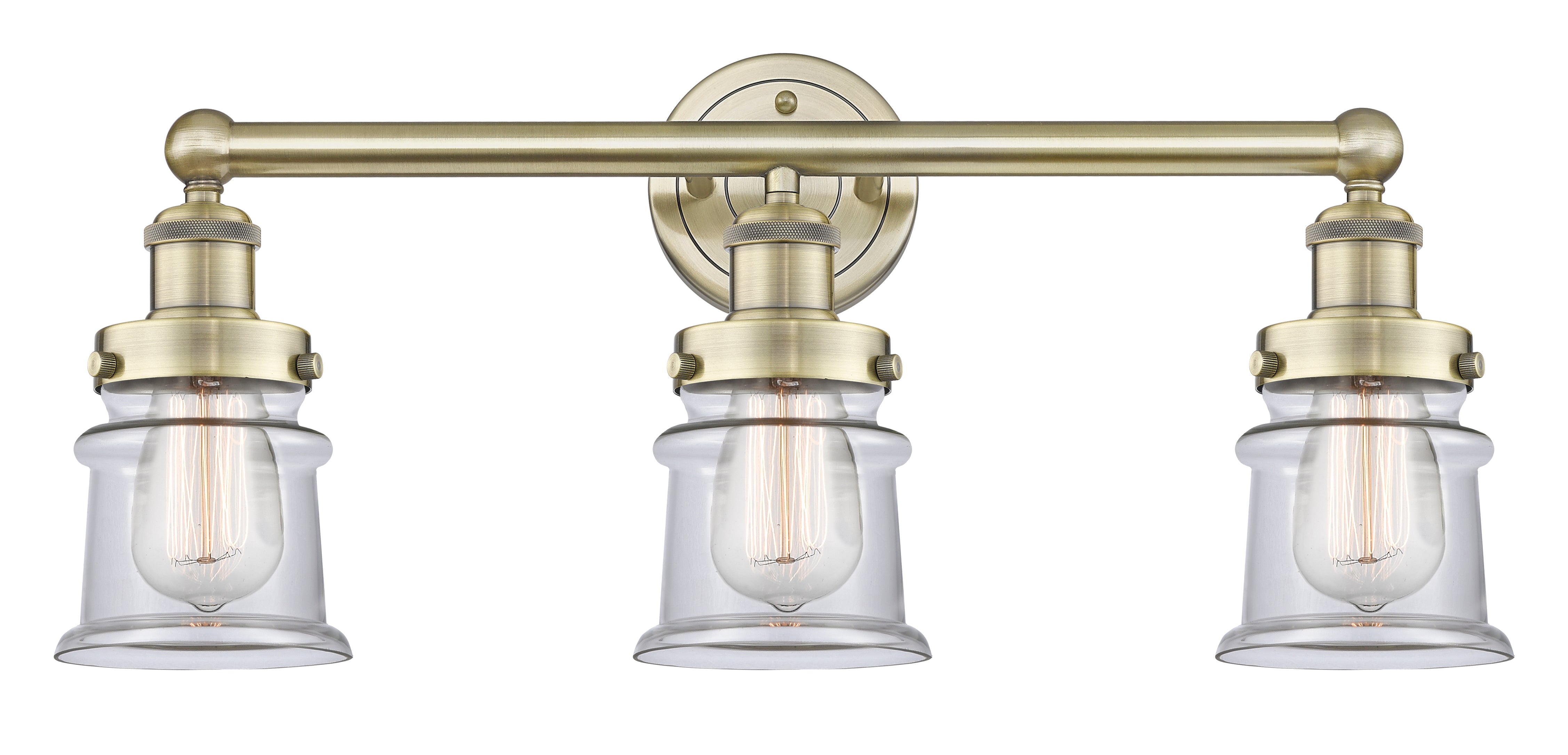 Edison Bath Vanity Light Cast Brass 24 Inch