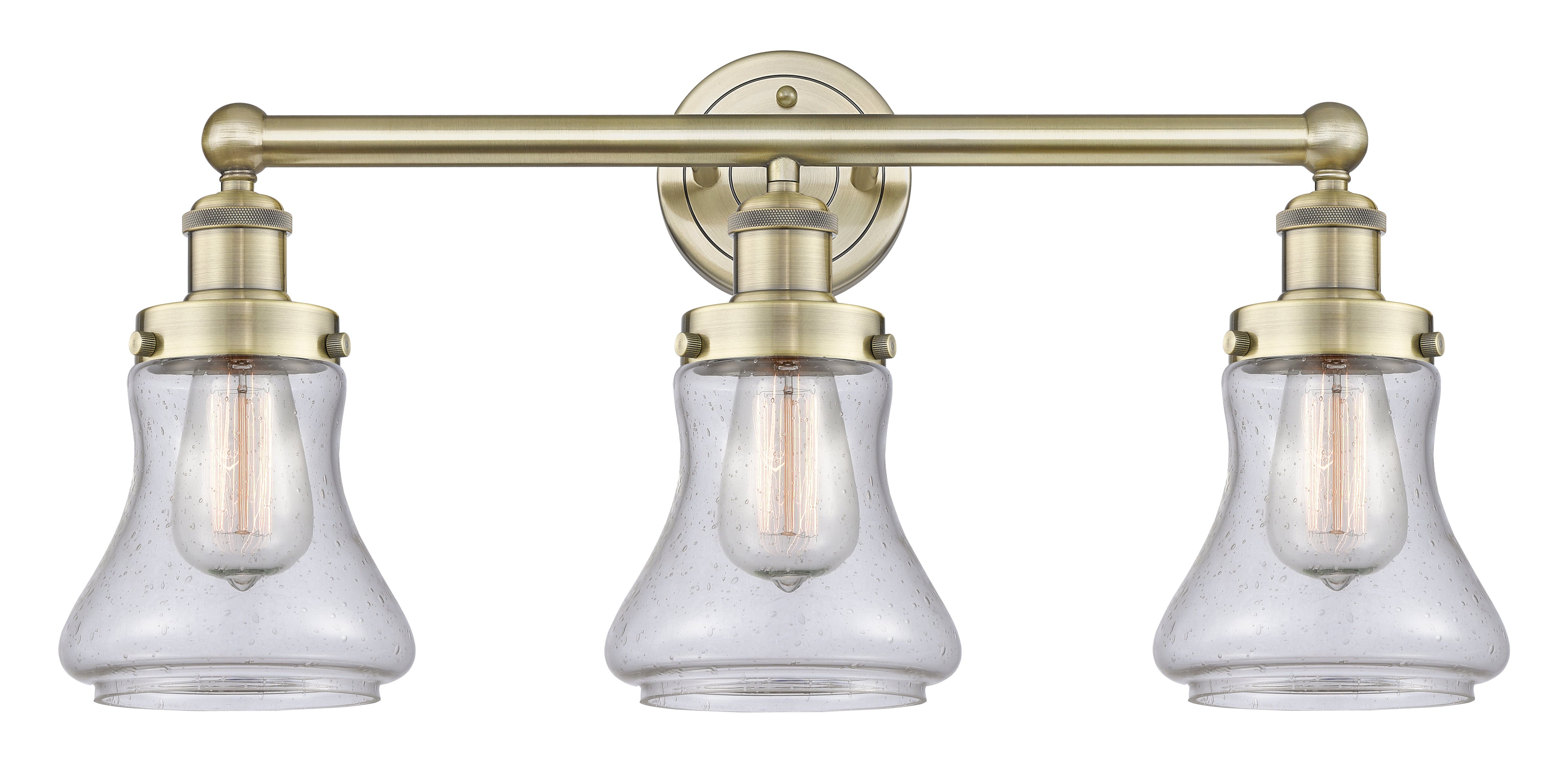 Edison Bath Vanity Light Cast Brass 23 Inch