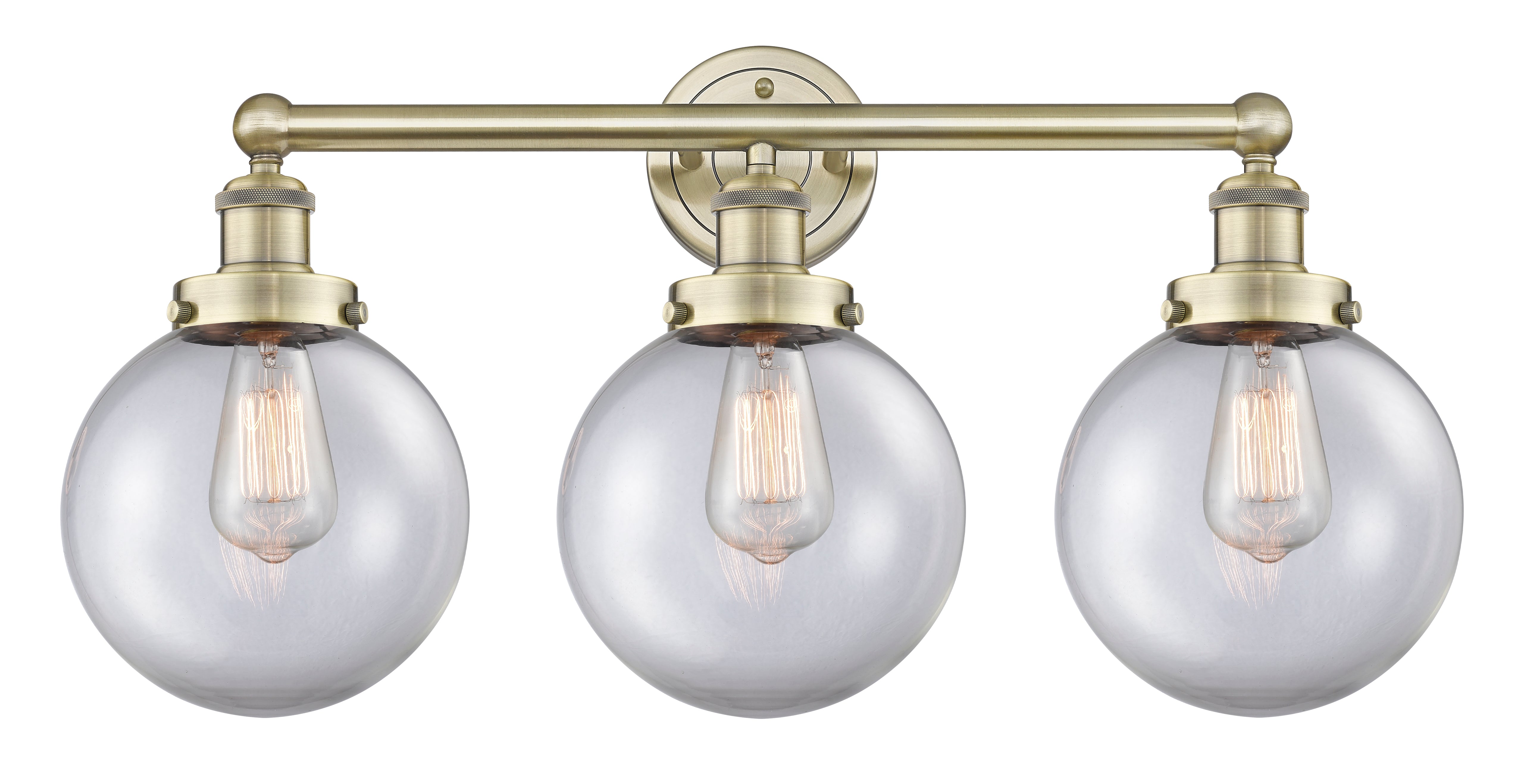 Edison Bath Vanity Light Cast Brass Steel