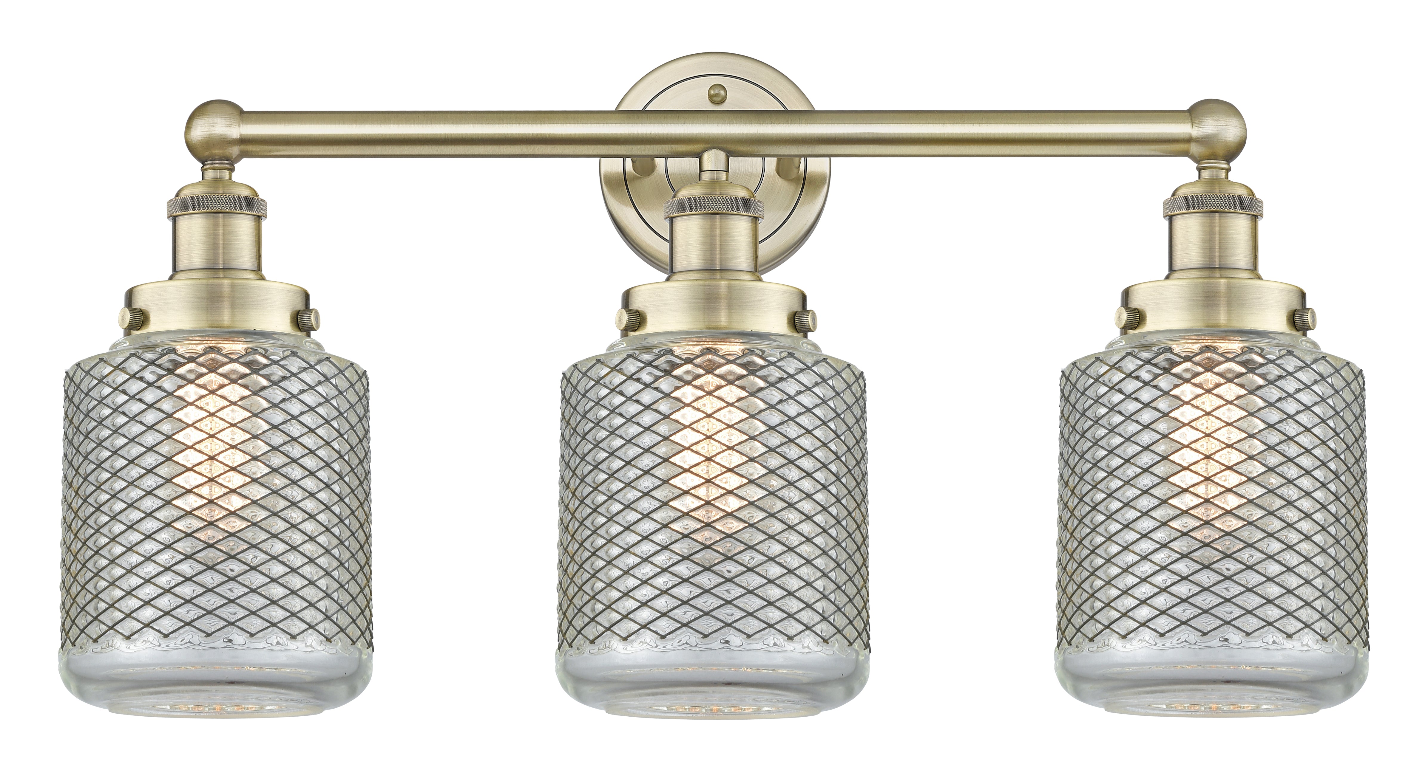 Edison Bath Vanity Light Cast Brass Finish