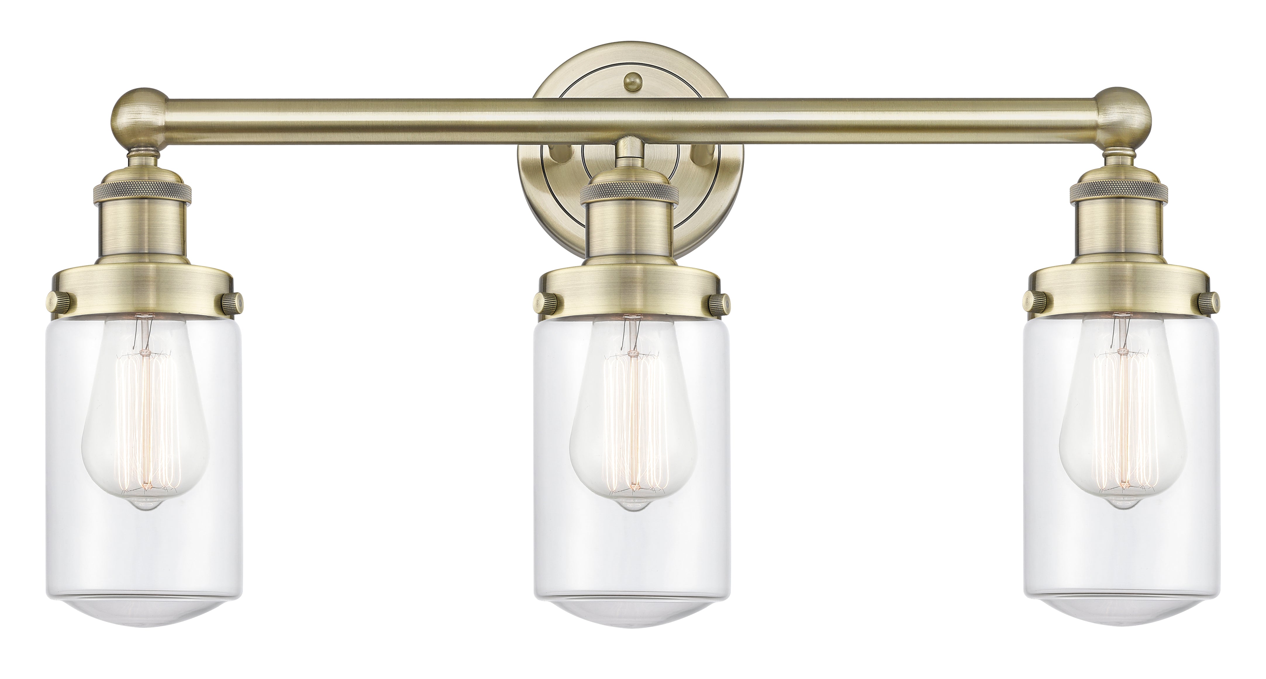 Edison Bath Vanity Light Cast Brass Finish